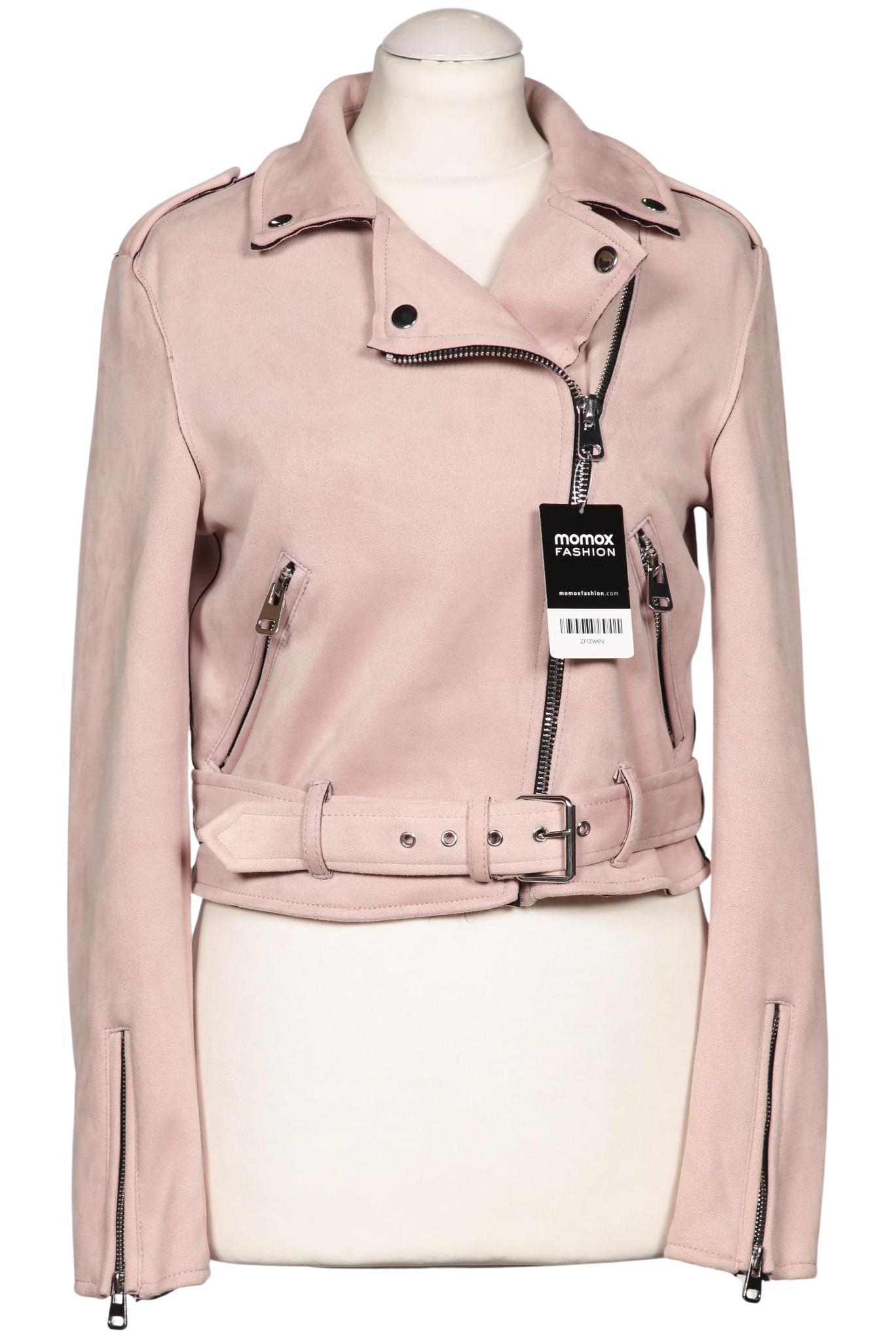 

bershka Damen Jacke, pink, Gr. 38