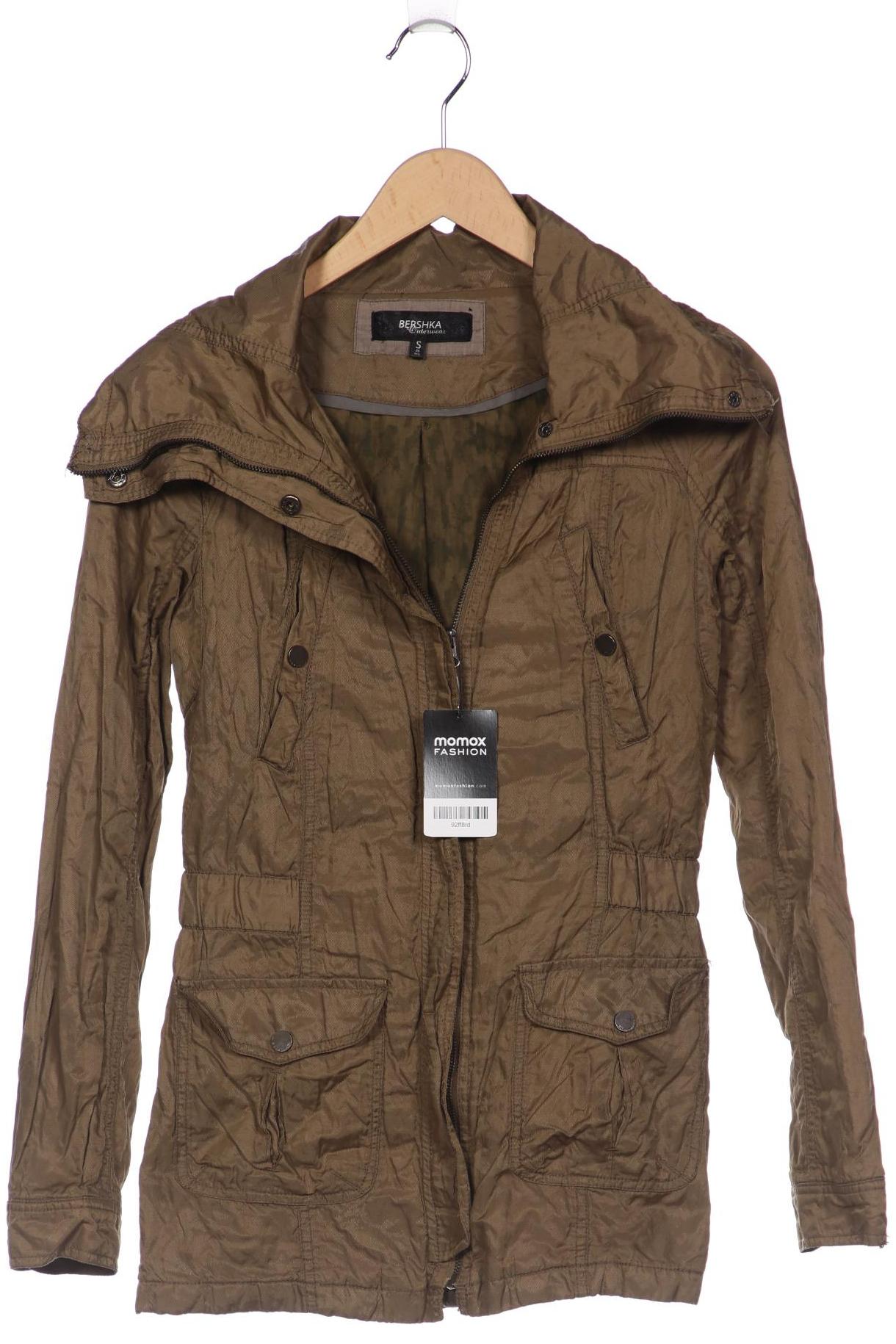 

bershka Damen Jacke, braun, Gr. 36