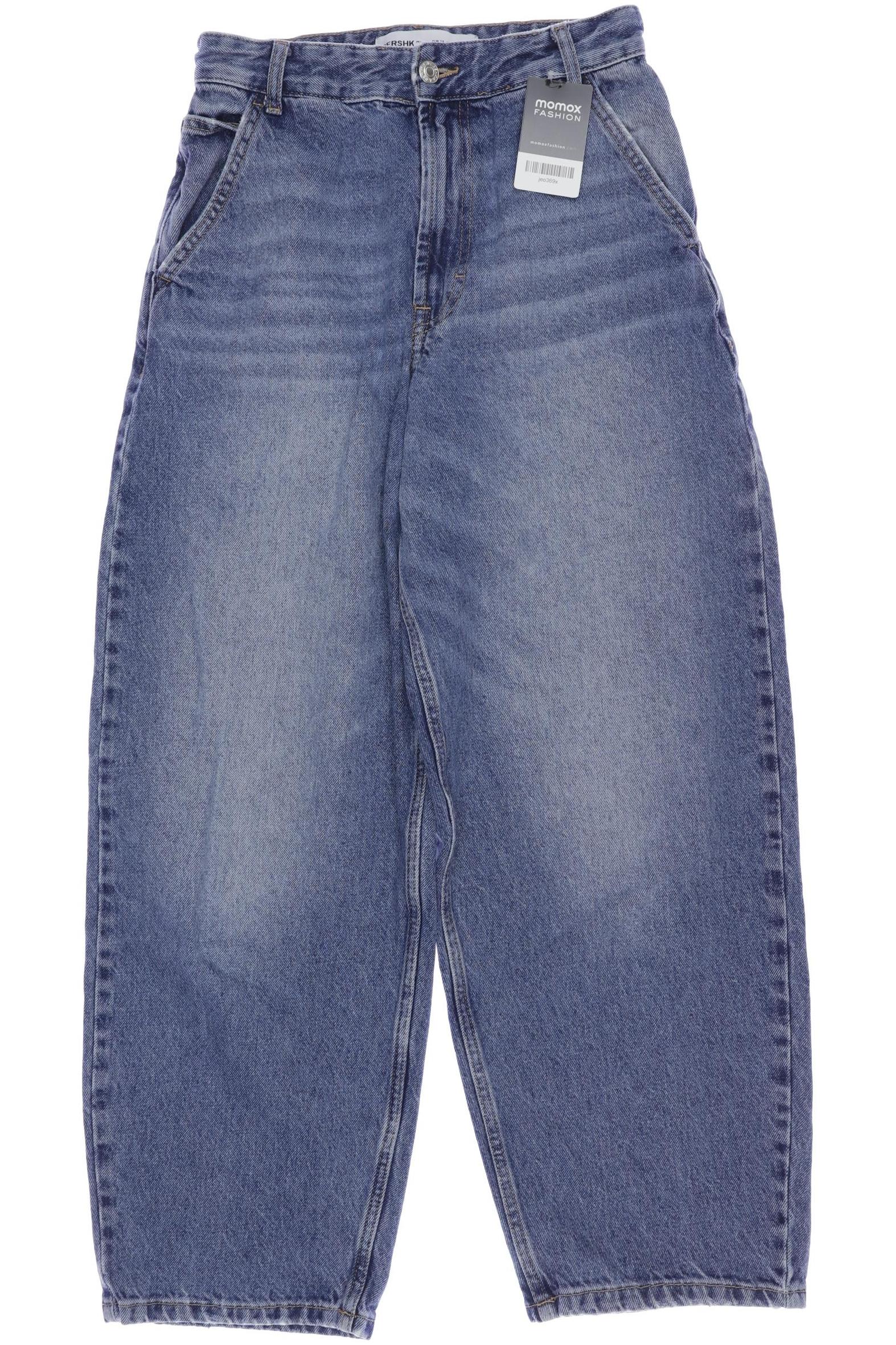 

bershka Damen Jeans, blau, Gr. 34