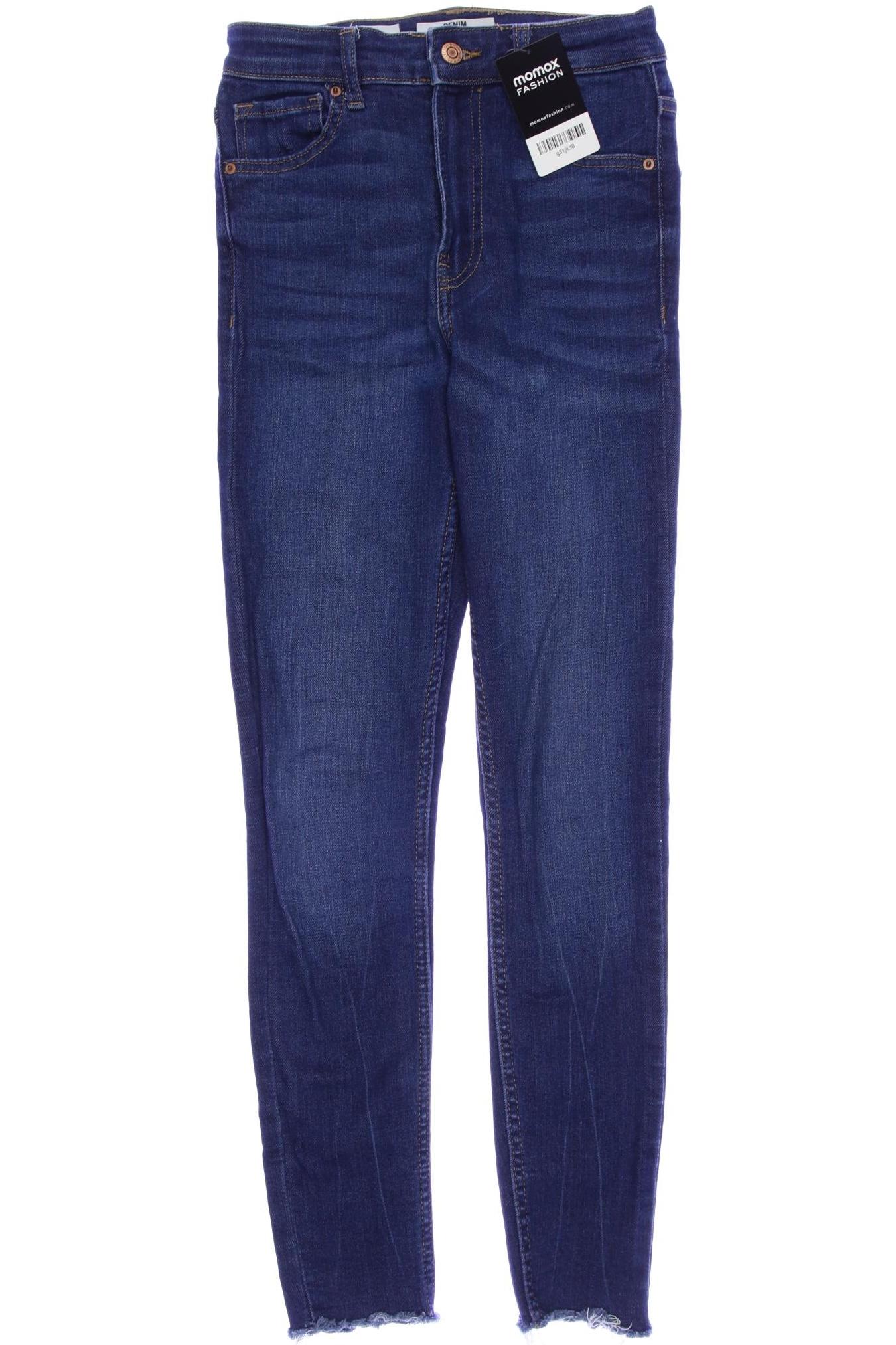 

bershka Damen Jeans, blau, Gr. 36
