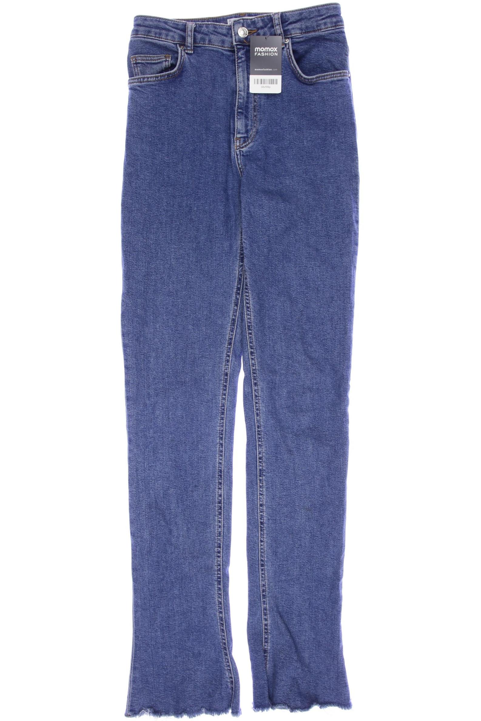 

bershka Damen Jeans, blau, Gr. 38
