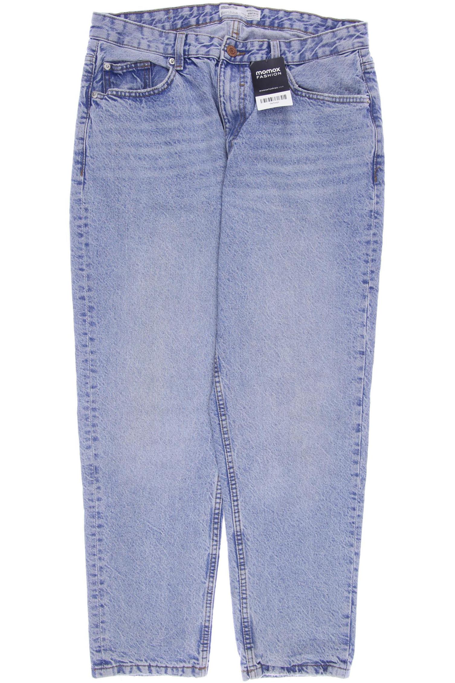 

bershka Damen Jeans, blau
