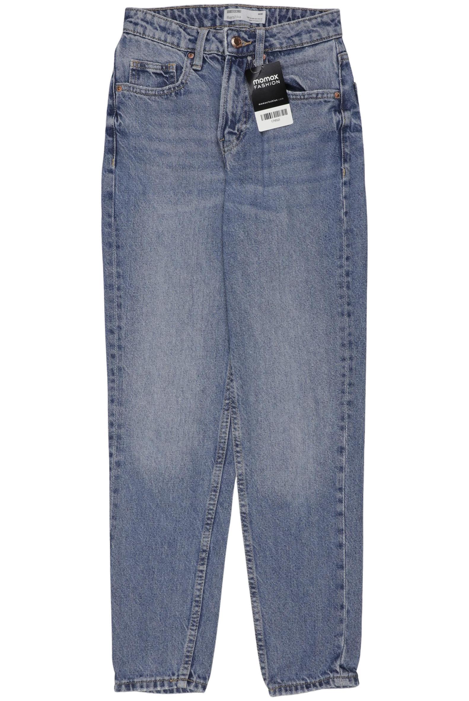 

bershka Damen Jeans, blau, Gr. 32