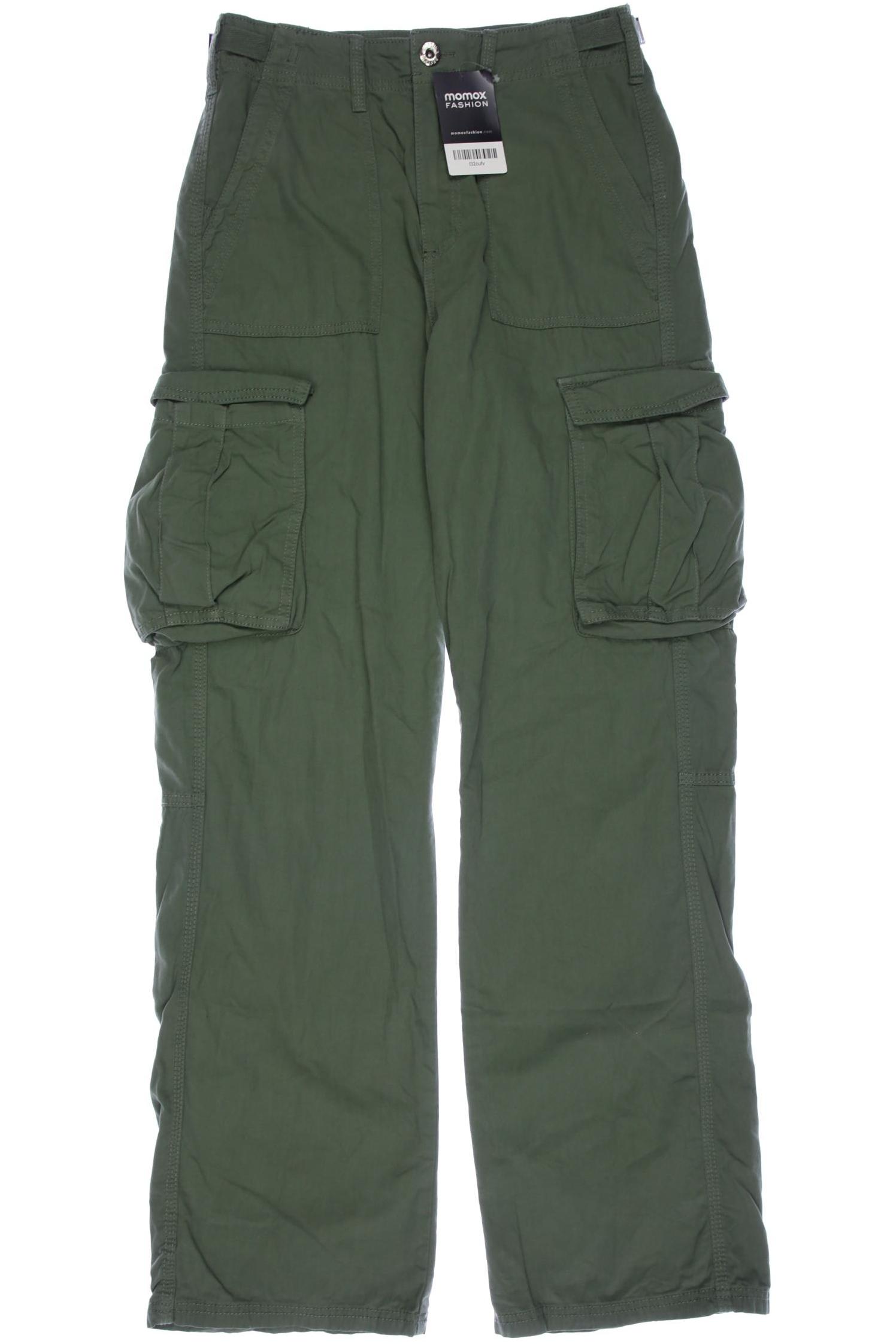 

bershka Damen Jeans, grün, Gr. 36