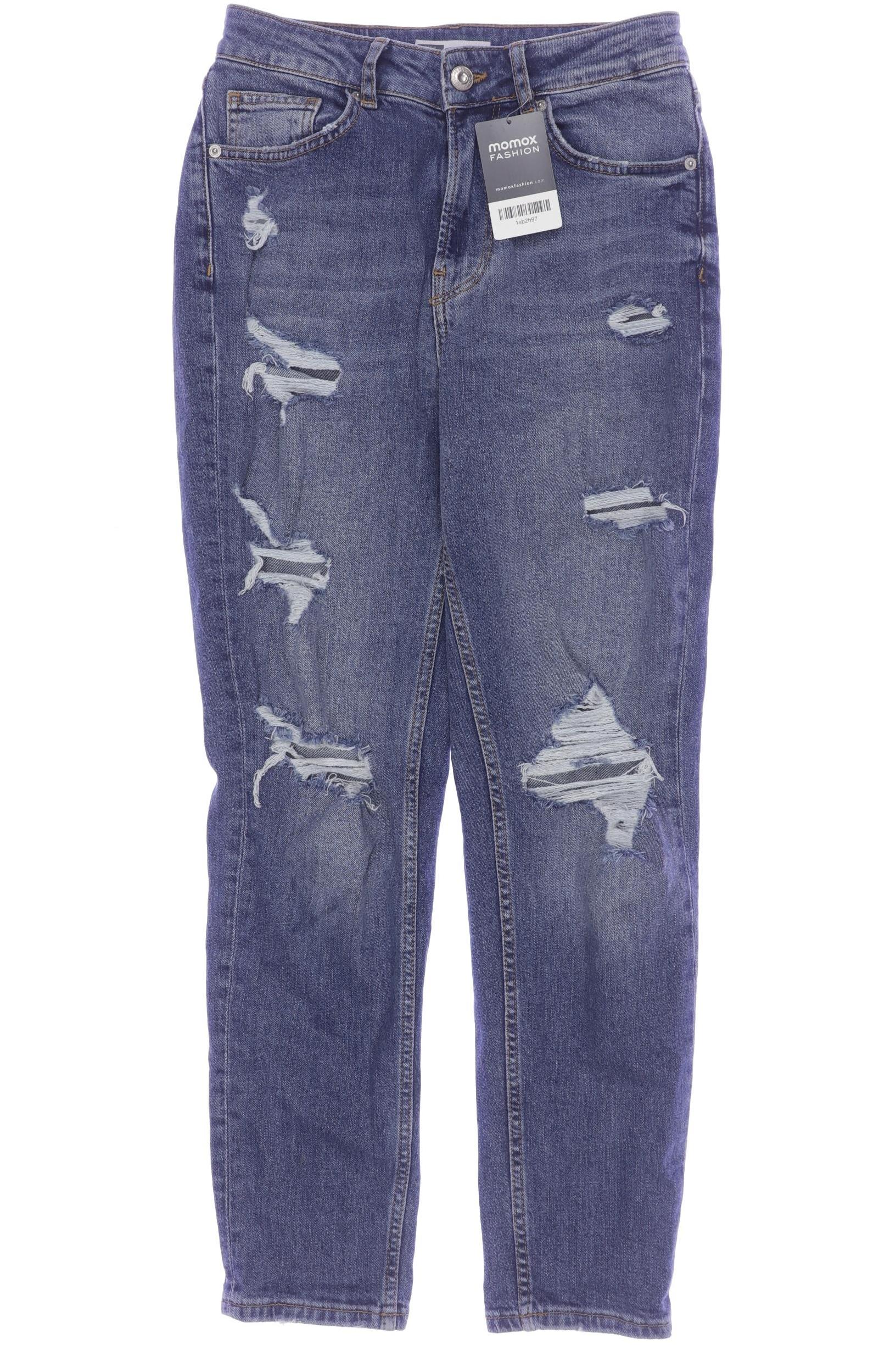 

bershka Damen Jeans, blau, Gr. 32
