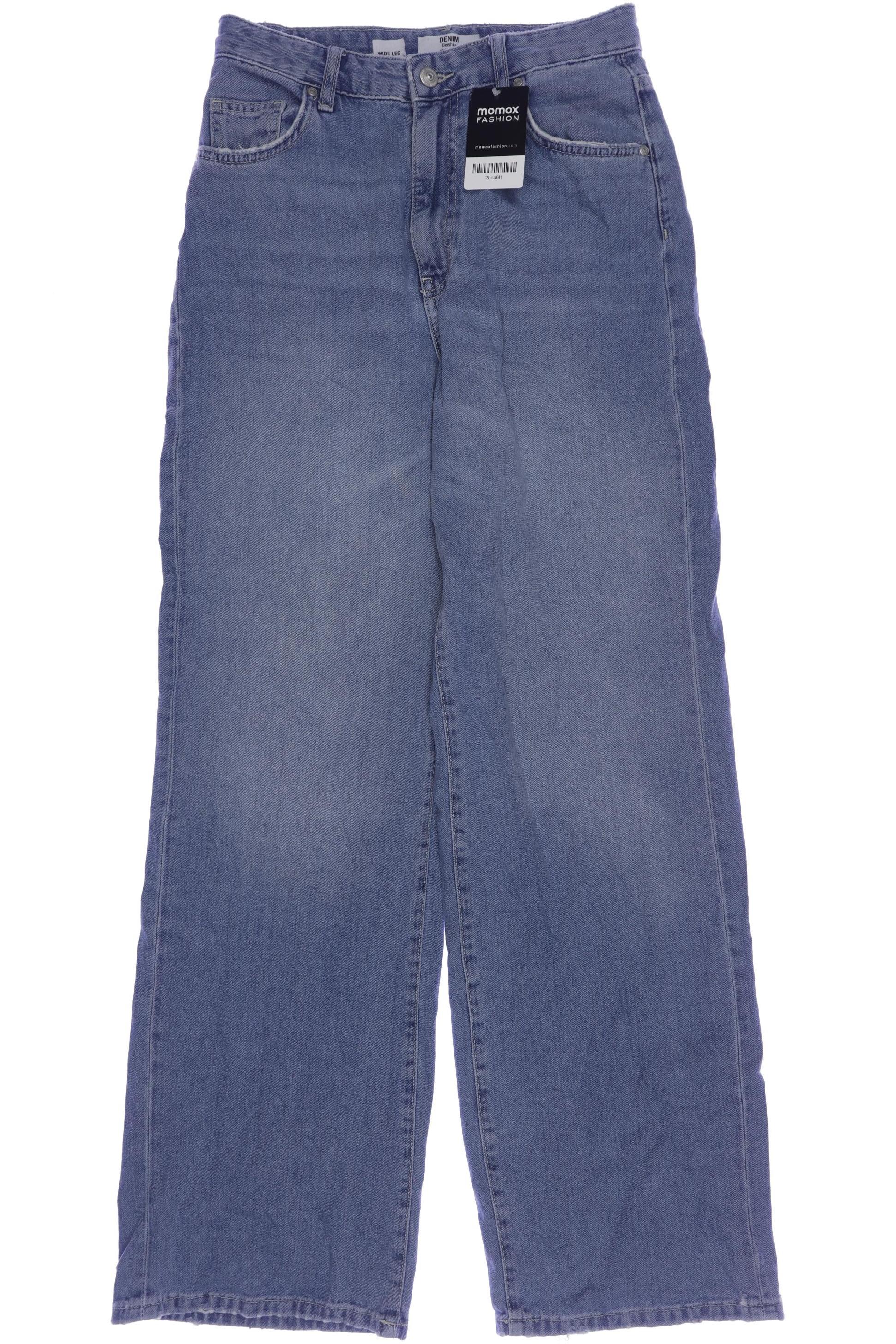 

bershka Damen Jeans, blau, Gr. 38