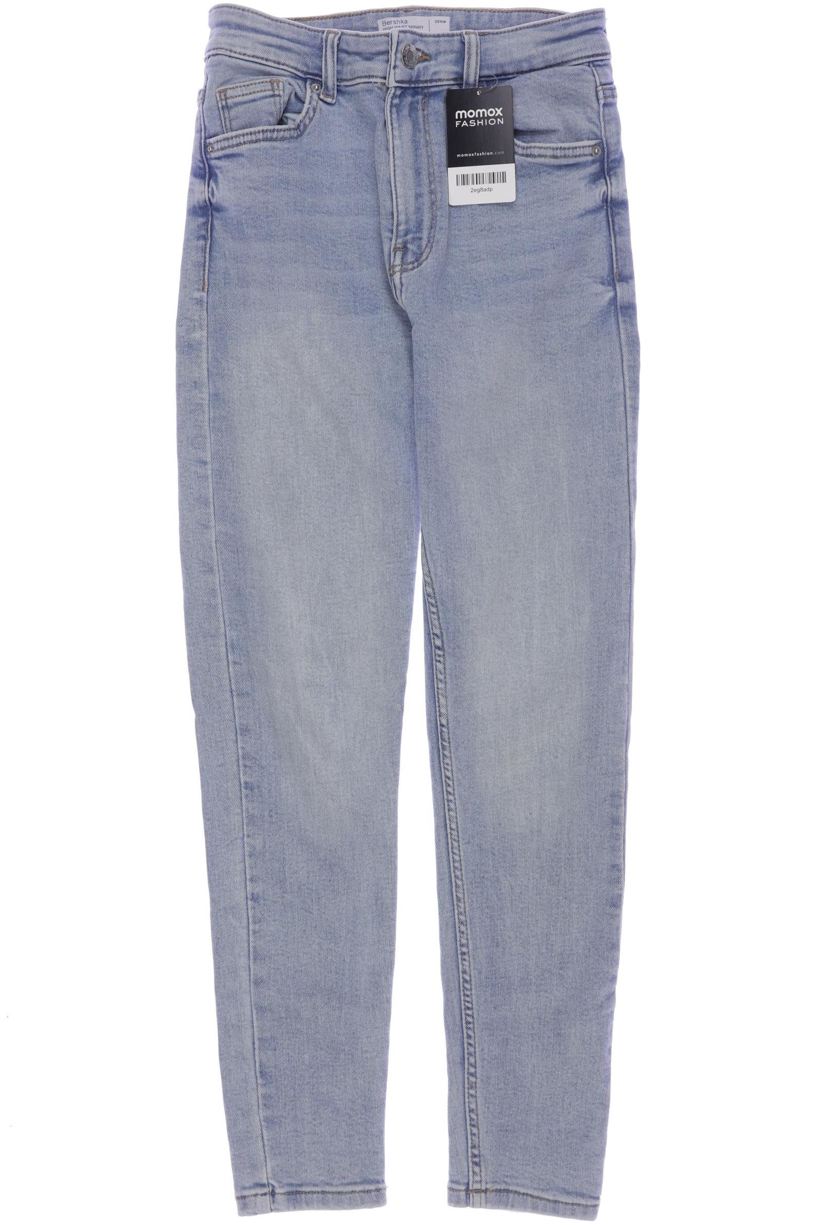 

bershka Damen Jeans, blau, Gr. 34