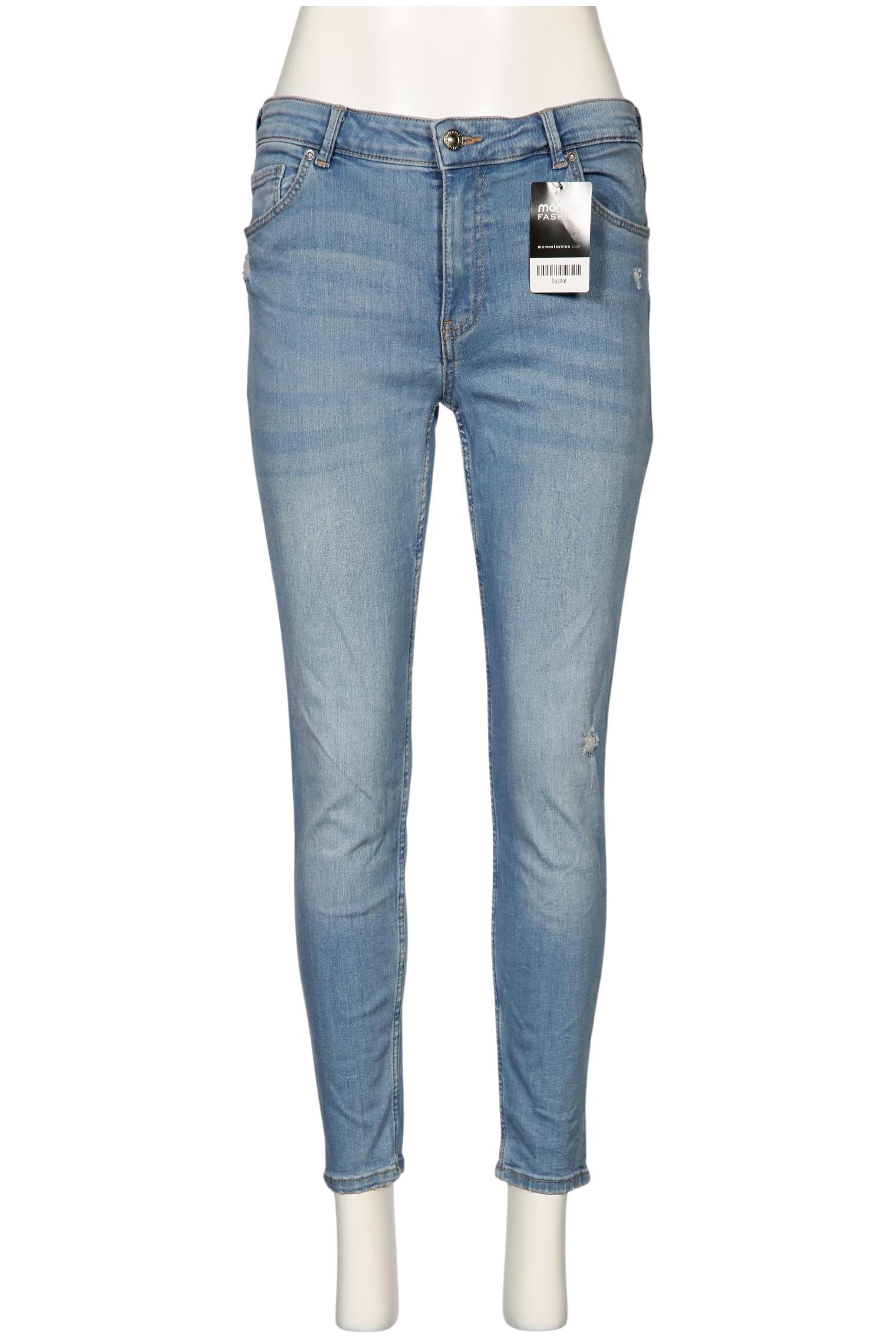 

bershka Damen Jeans, hellblau, Gr. 40