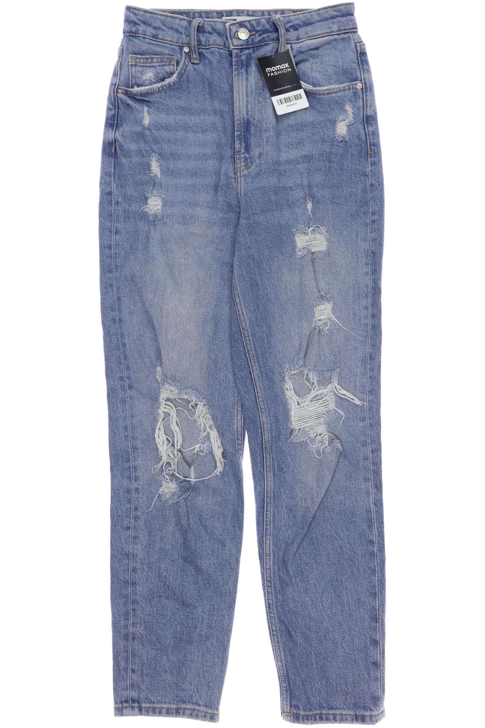 

bershka Damen Jeans, blau, Gr. 38
