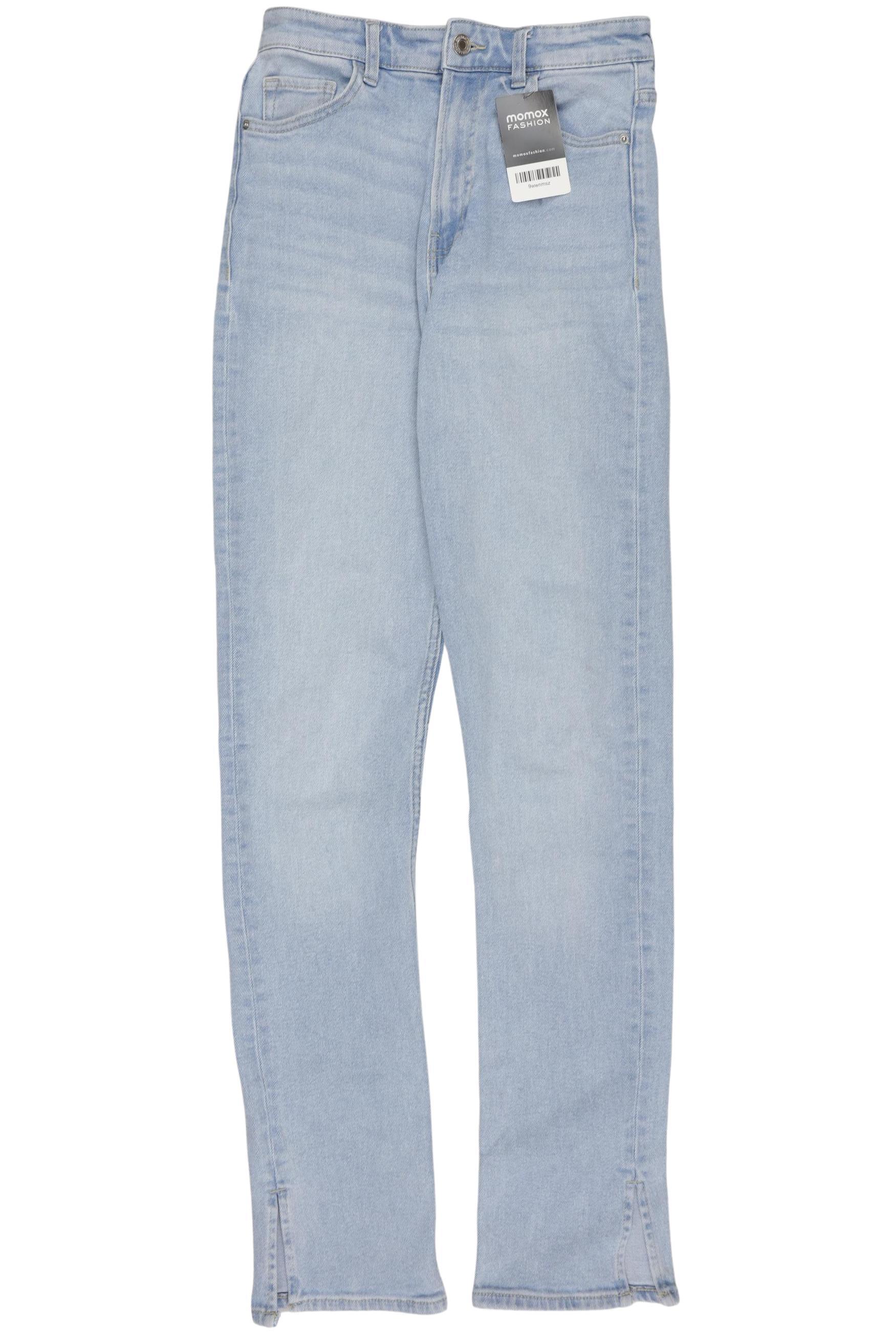 

bershka Damen Jeans, hellblau, Gr. 36