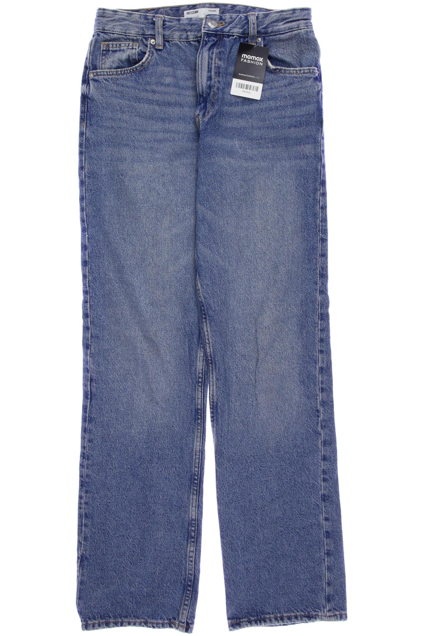 

bershka Damen Jeans, blau, Gr. 36