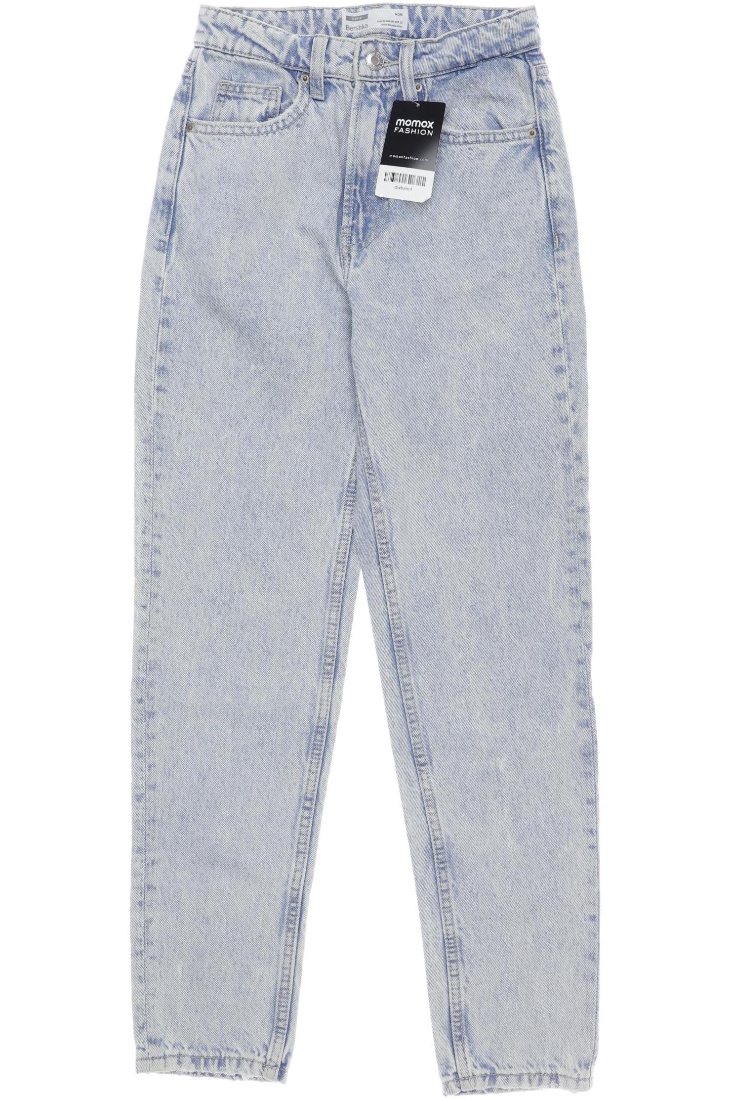 

bershka Damen Jeans, blau, Gr. 32