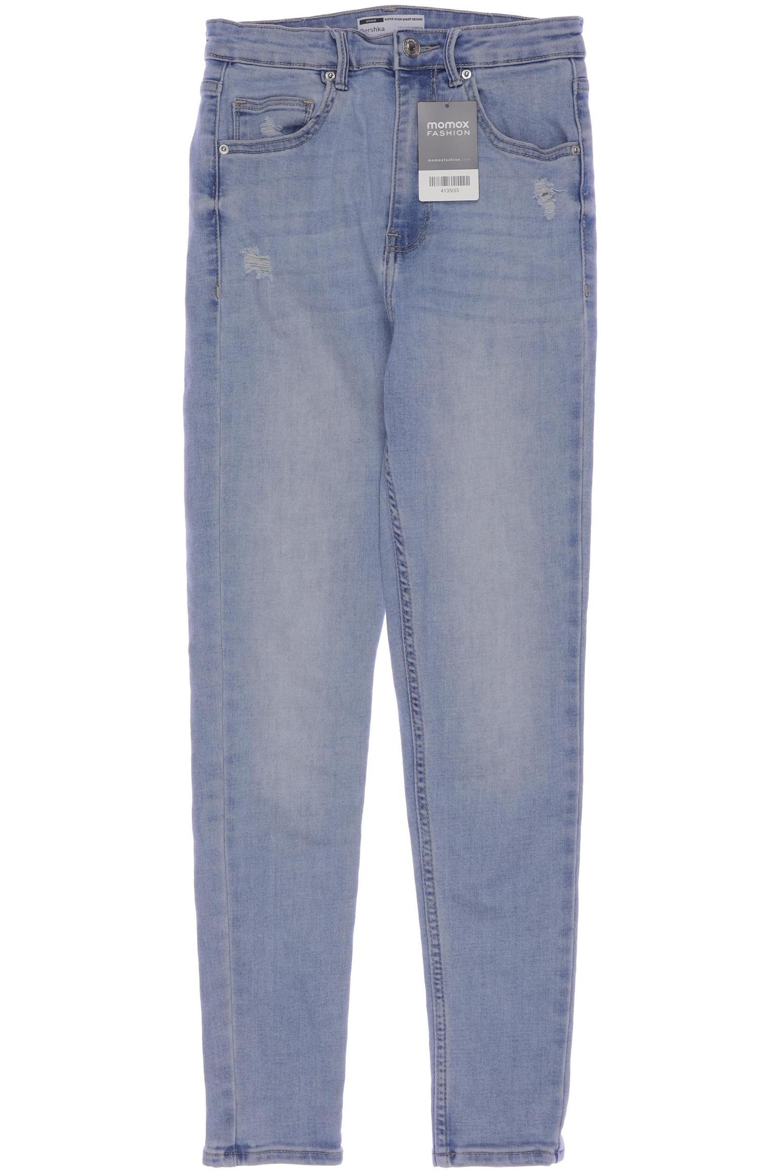 

bershka Damen Jeans, blau, Gr. 36