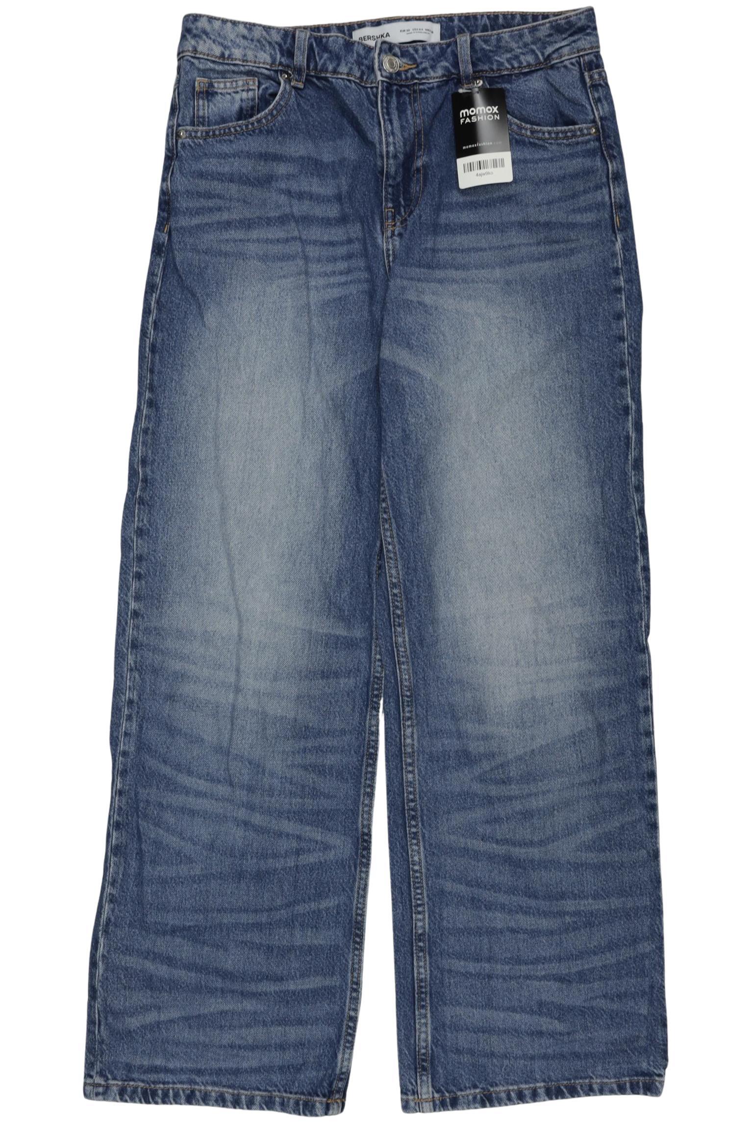 

bershka Damen Jeans, blau, Gr. 36