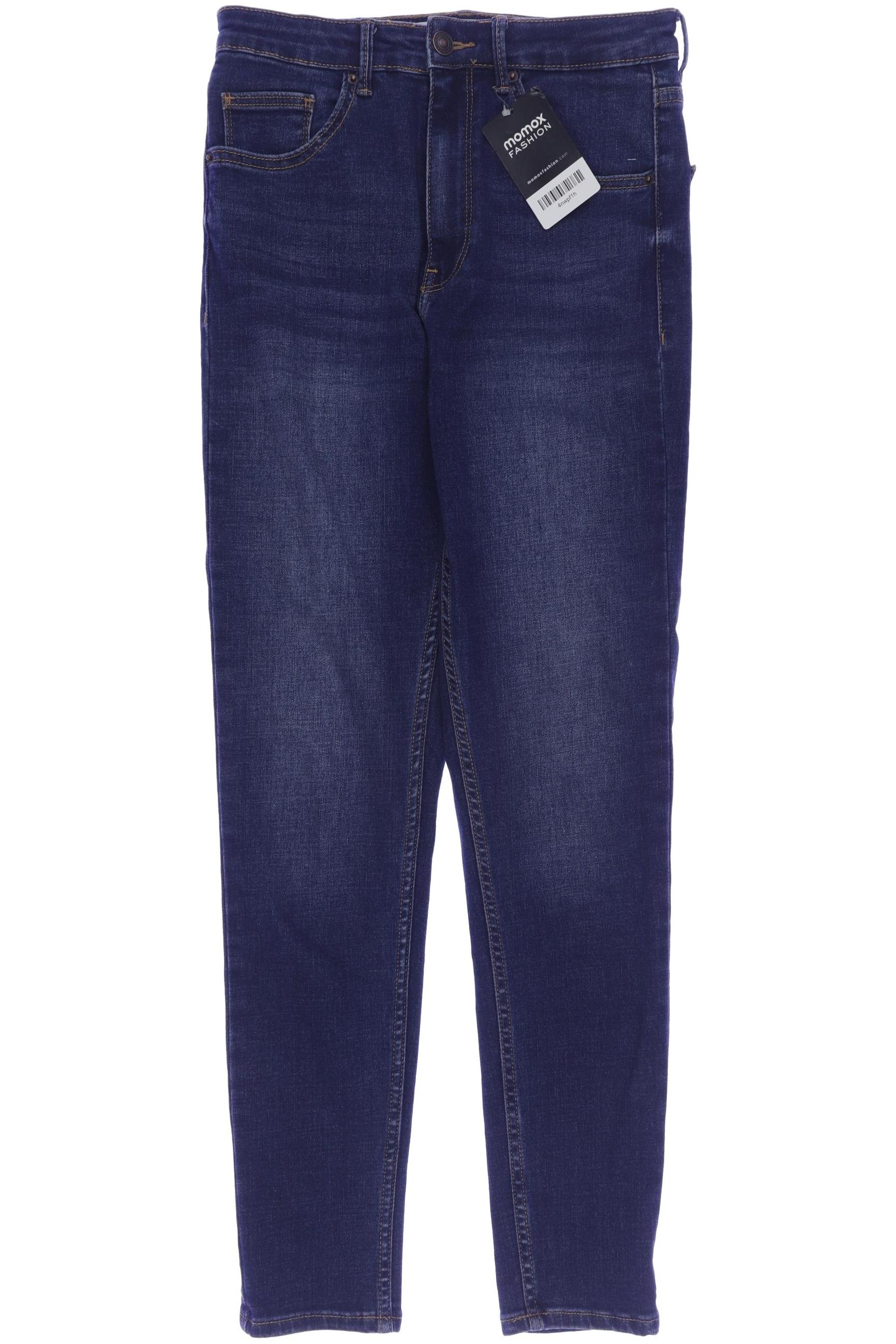 

bershka Damen Jeans, marineblau, Gr. 38