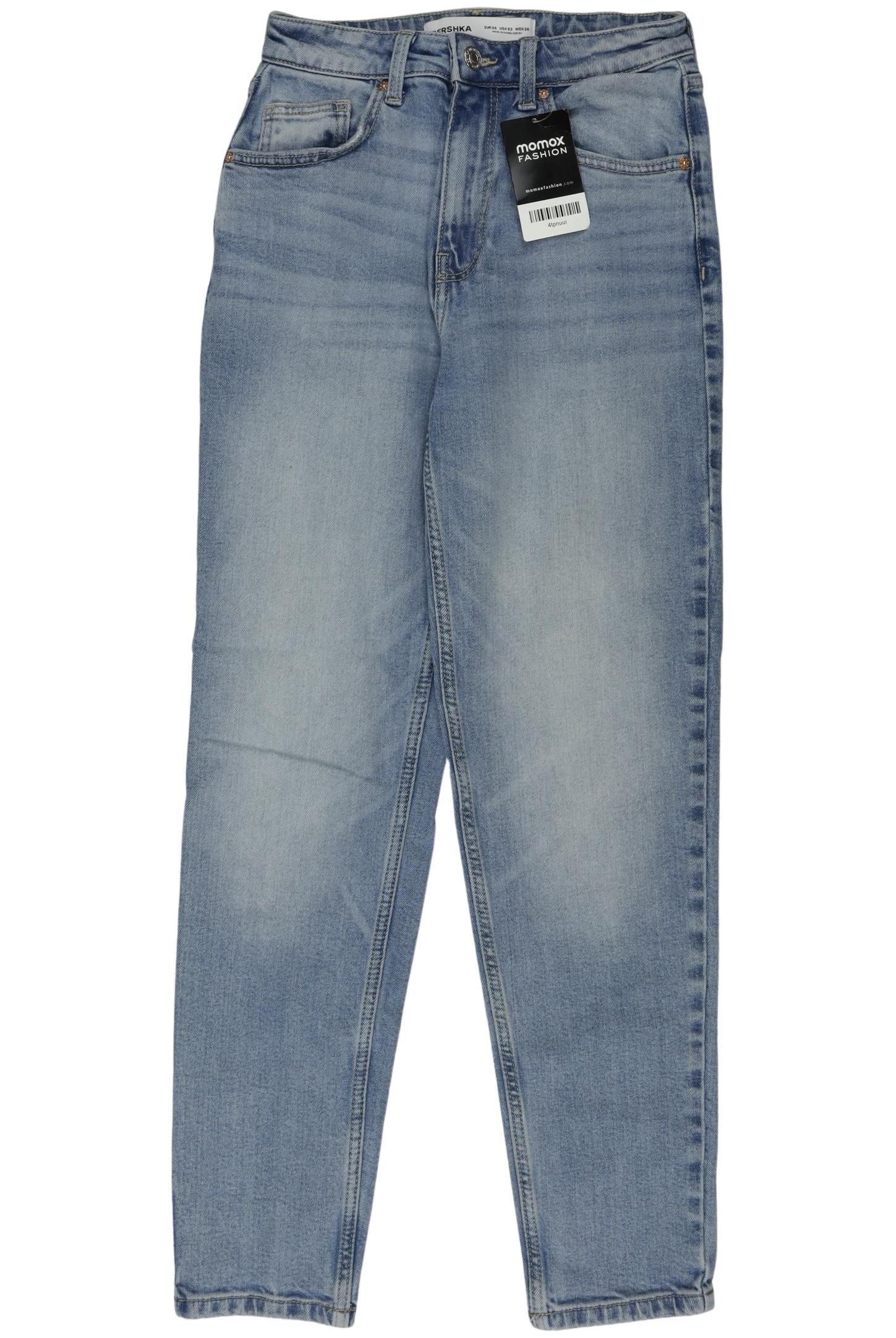 

bershka Damen Jeans, hellblau, Gr. 34