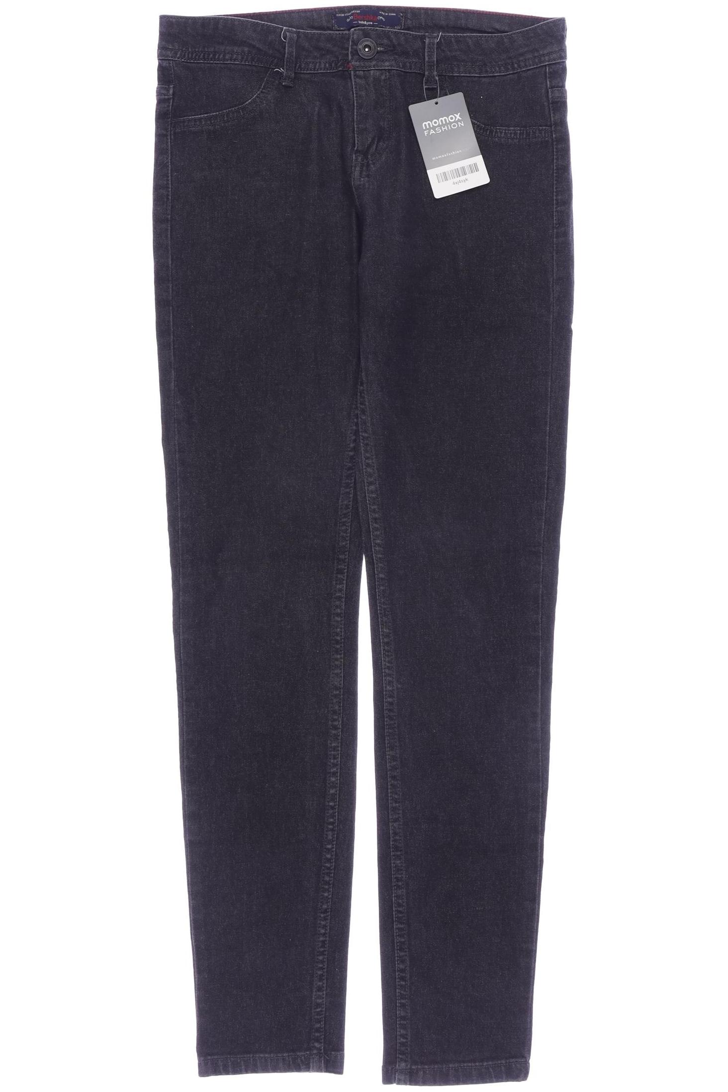 

bershka Damen Jeans, grau, Gr. 36