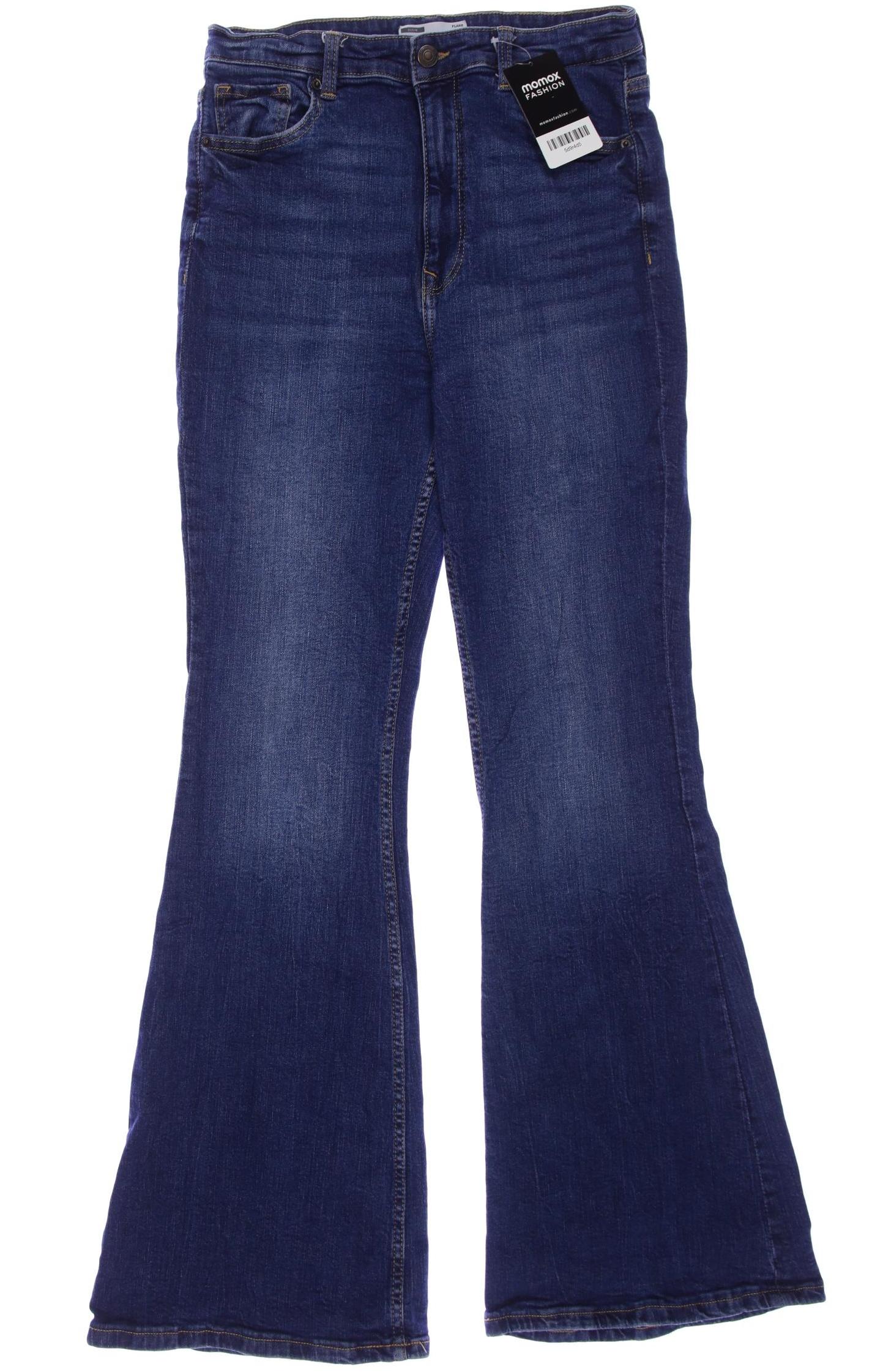 

bershka Damen Jeans, blau, Gr. 40