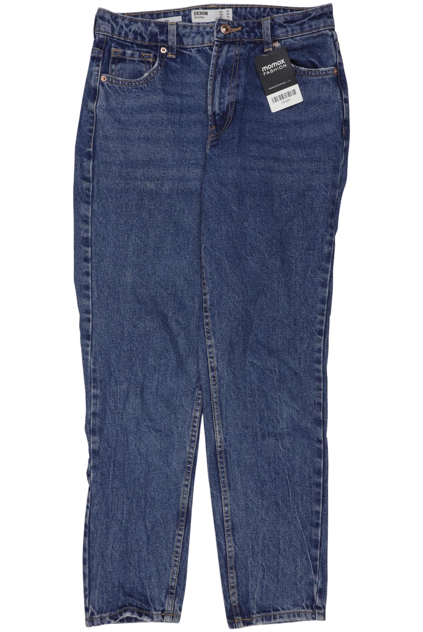

bershka Damen Jeans, blau, Gr. 36