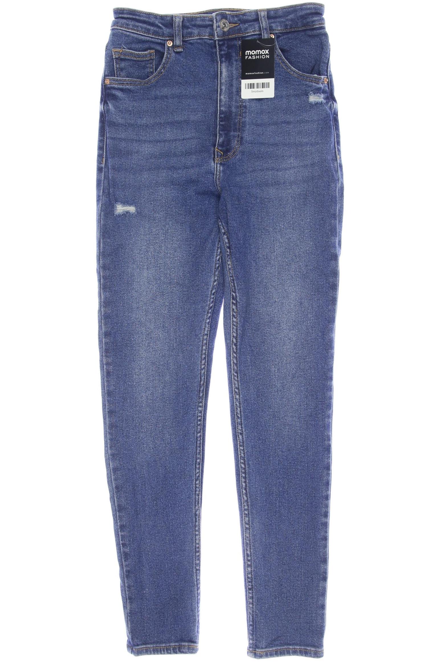 

bershka Damen Jeans, blau, Gr. 38