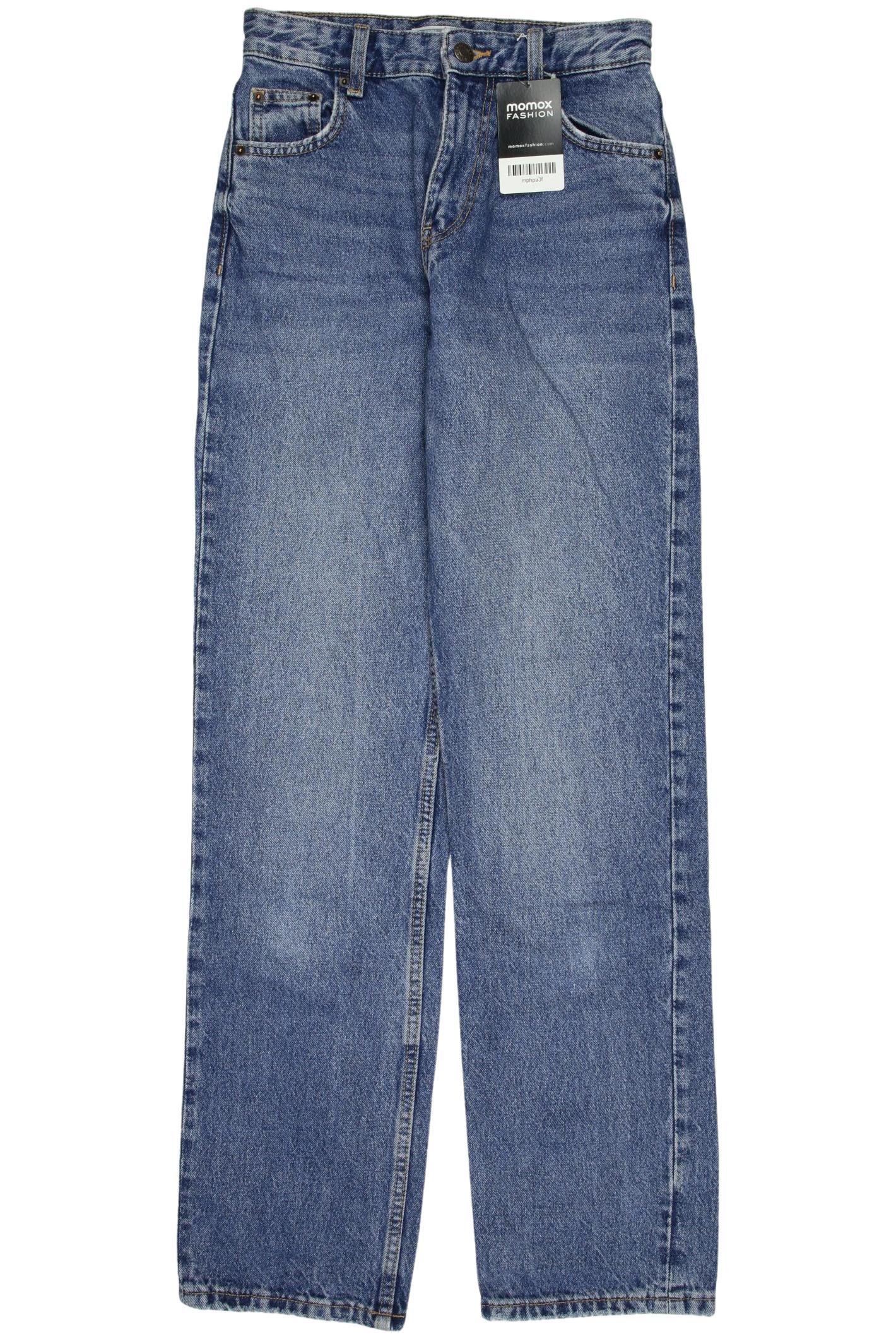 

bershka Damen Jeans, blau, Gr. 34