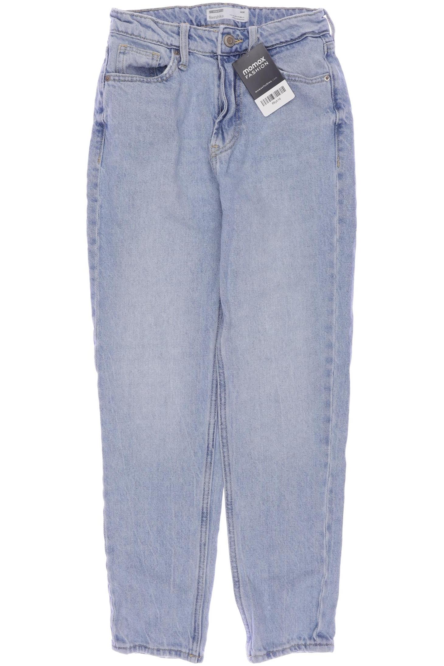 

bershka Damen Jeans, hellblau, Gr. 34