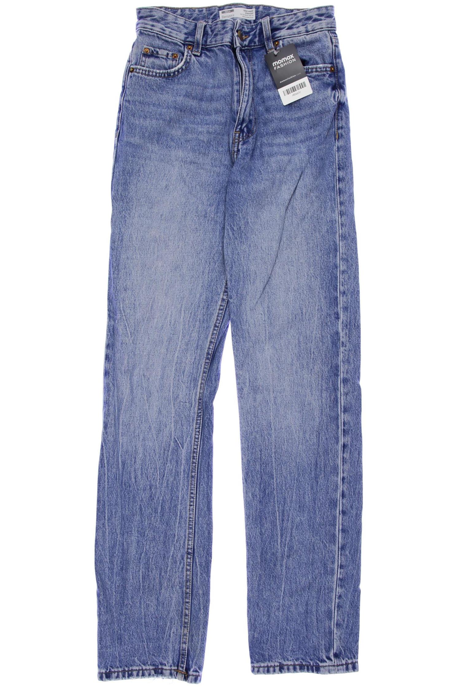 

bershka Damen Jeans, blau, Gr. 34