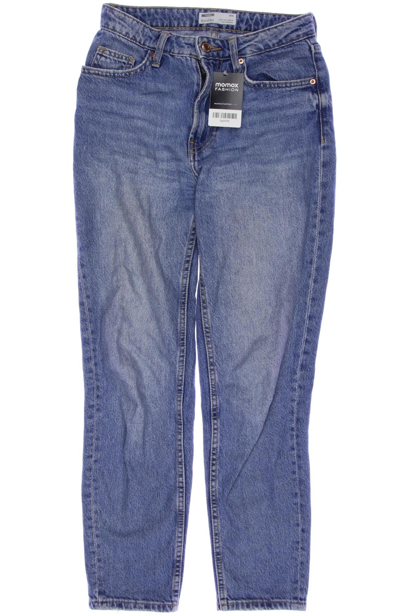 

bershka Damen Jeans, blau, Gr. 34