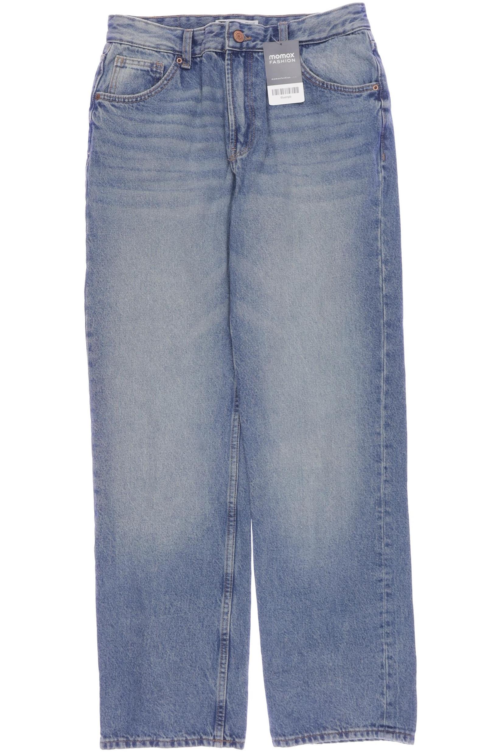 

bershka Damen Jeans, blau, Gr. 38