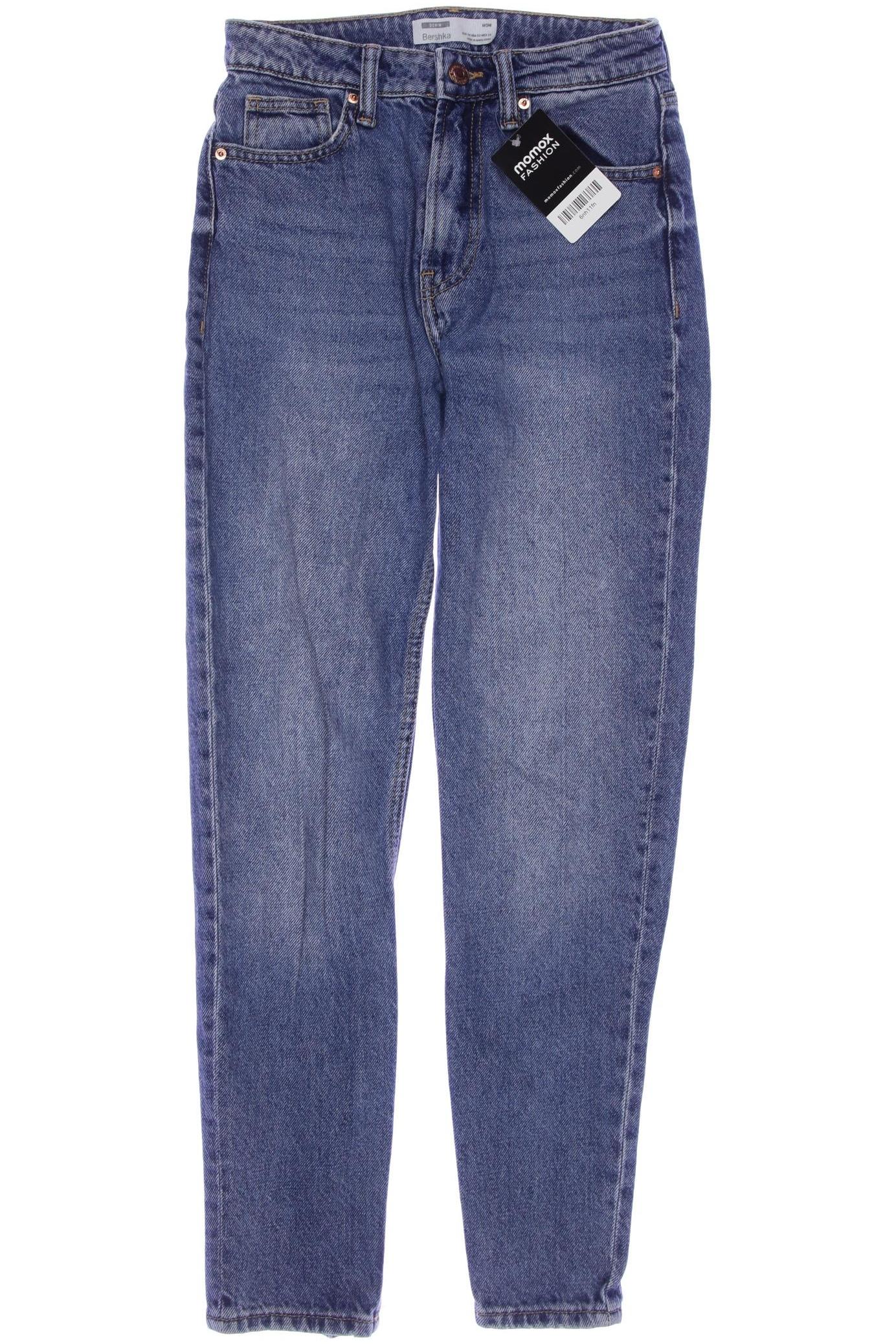 

bershka Damen Jeans, blau, Gr. 34