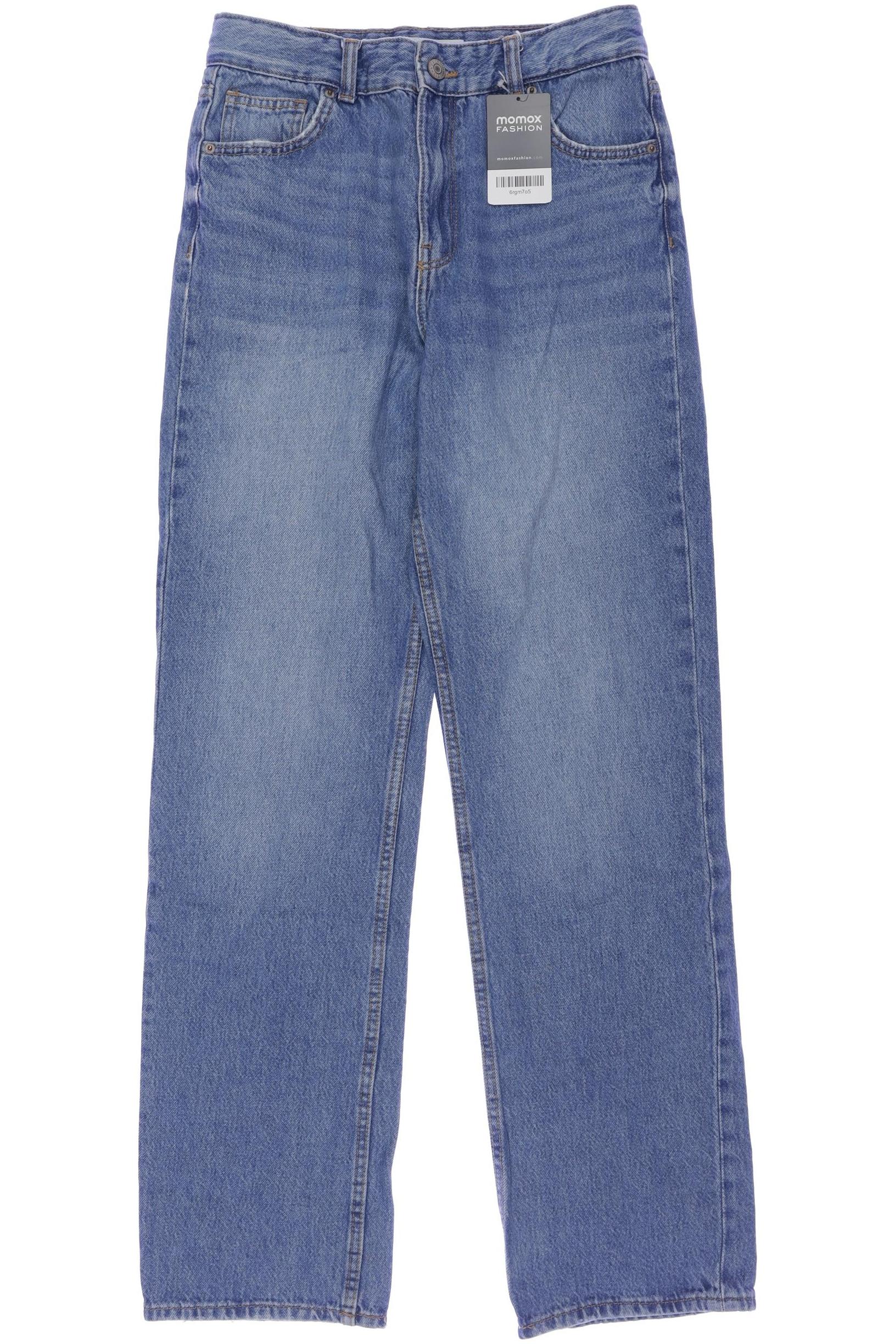 

bershka Damen Jeans, blau, Gr. 34
