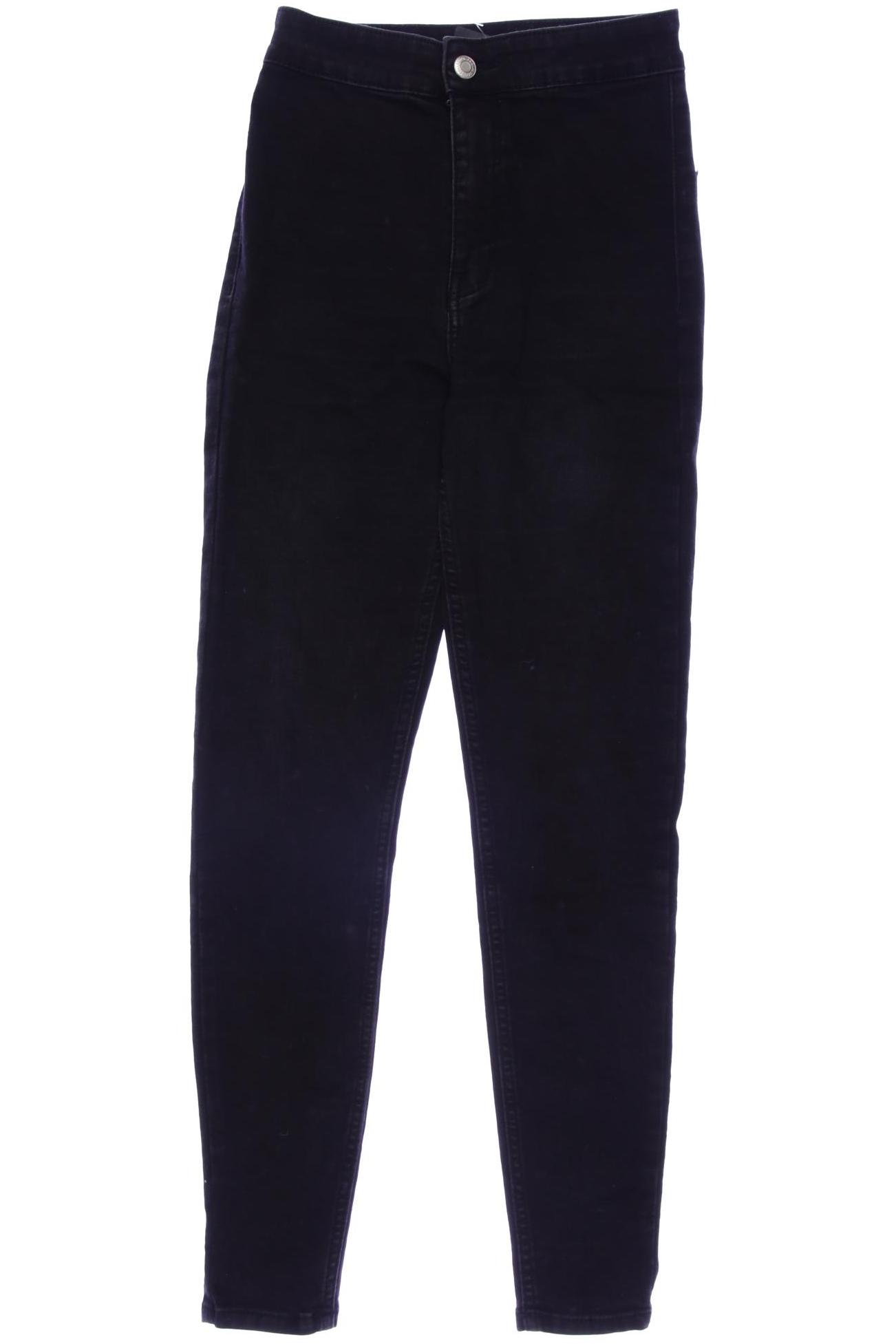 

bershka Damen Jeans, schwarz, Gr. 34
