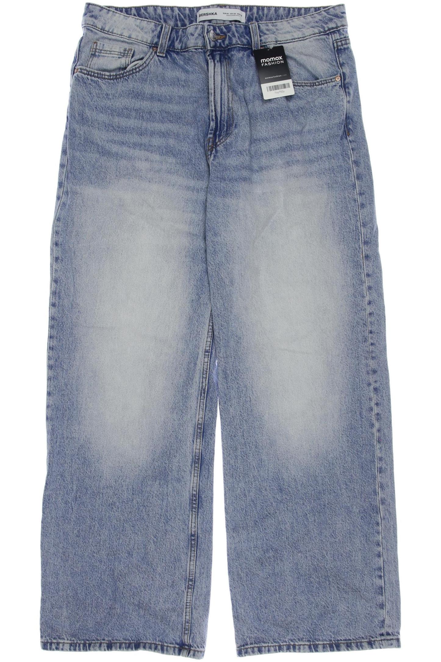 

bershka Damen Jeans, blau, Gr. 40