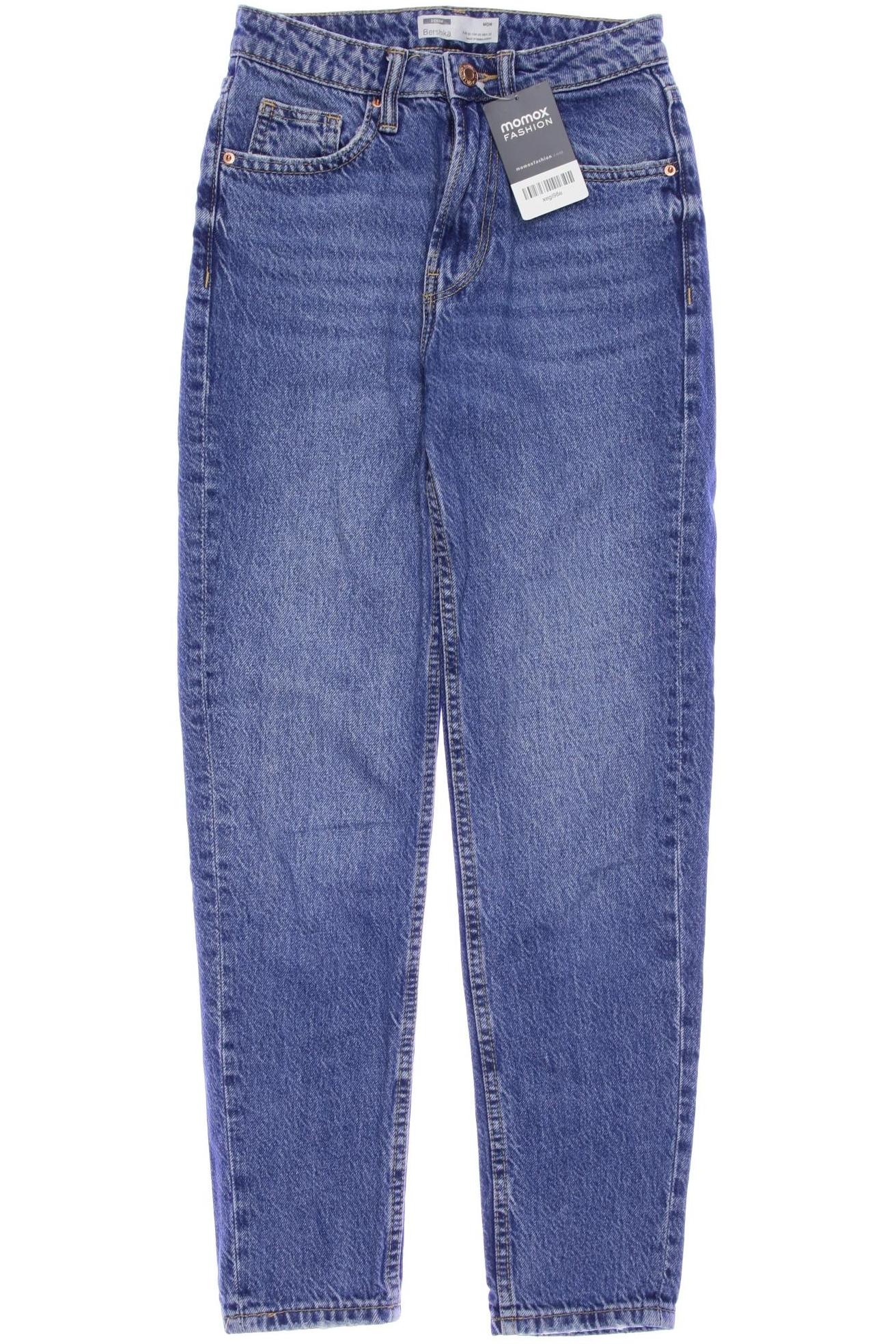 

bershka Damen Jeans, blau, Gr. 32