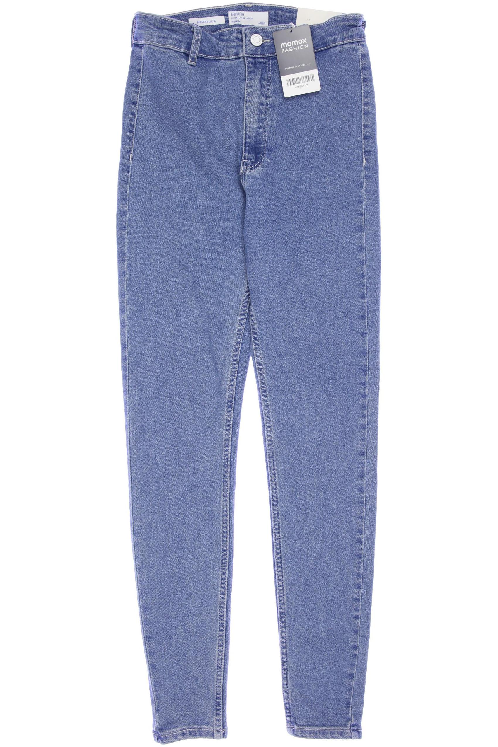 

bershka Damen Jeans, blau, Gr. 36