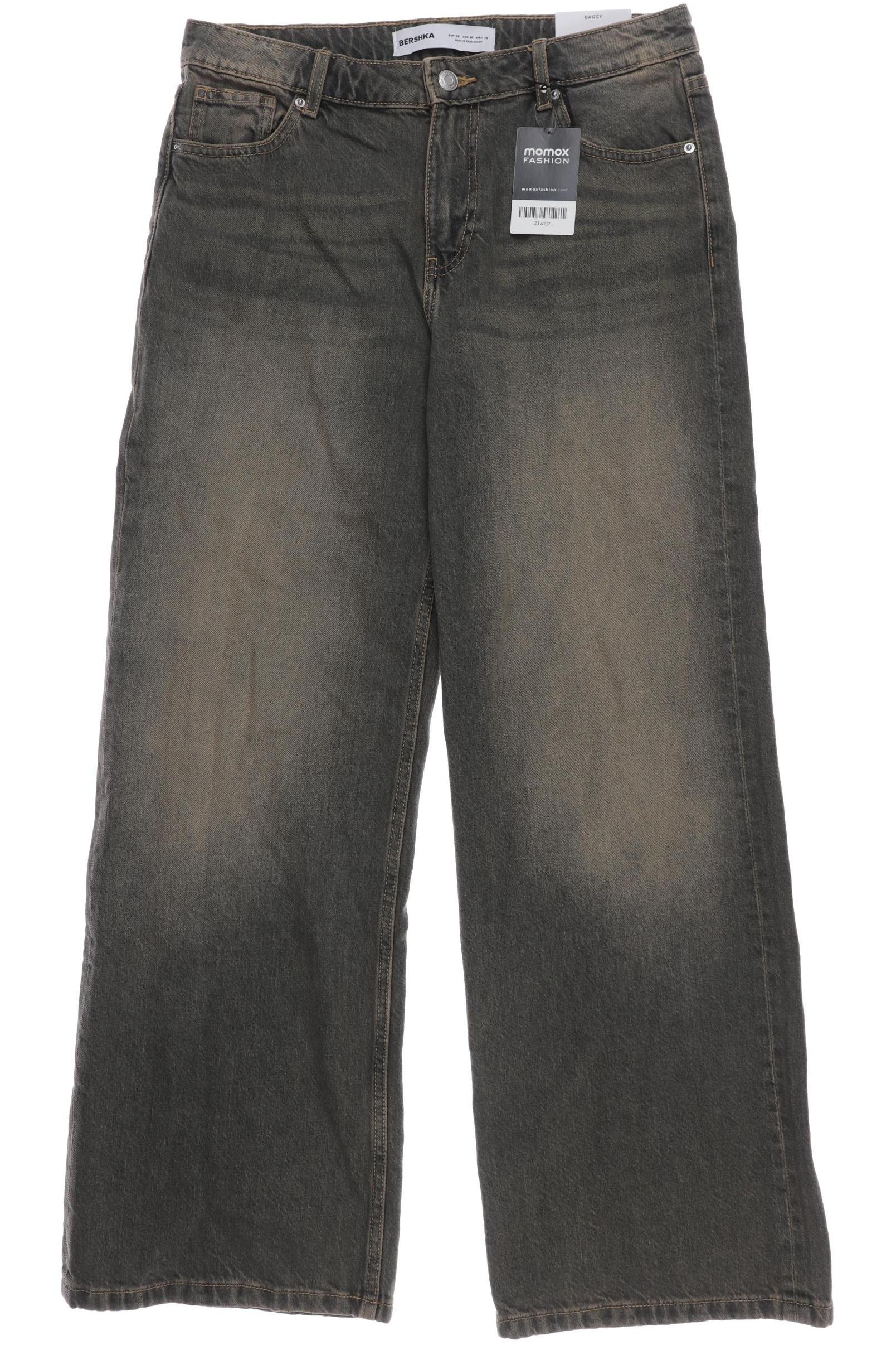 

bershka Damen Jeans, blau, Gr. 38