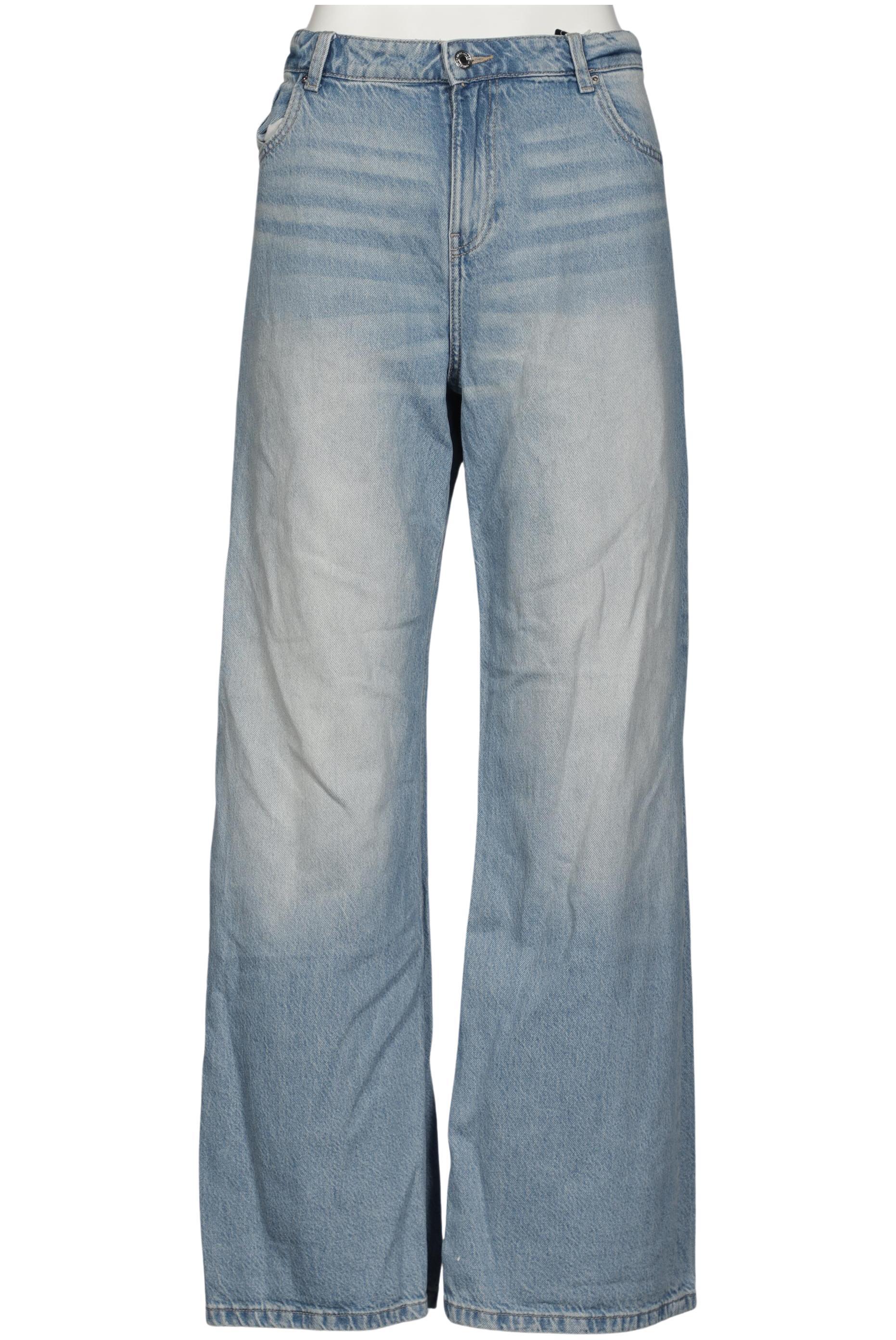 

bershka Damen Jeans, hellblau, Gr. 42