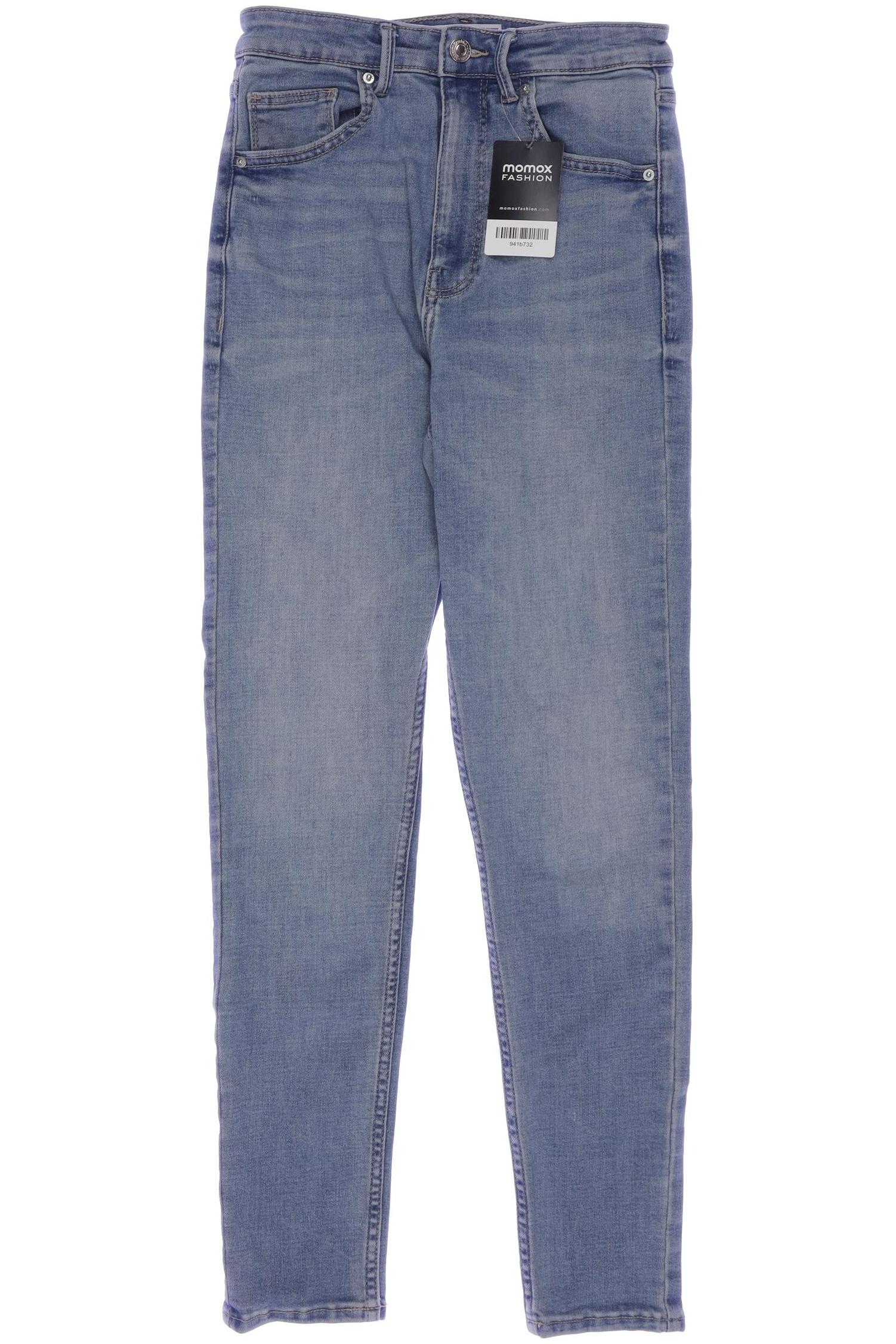

bershka Damen Jeans, blau, Gr. 36