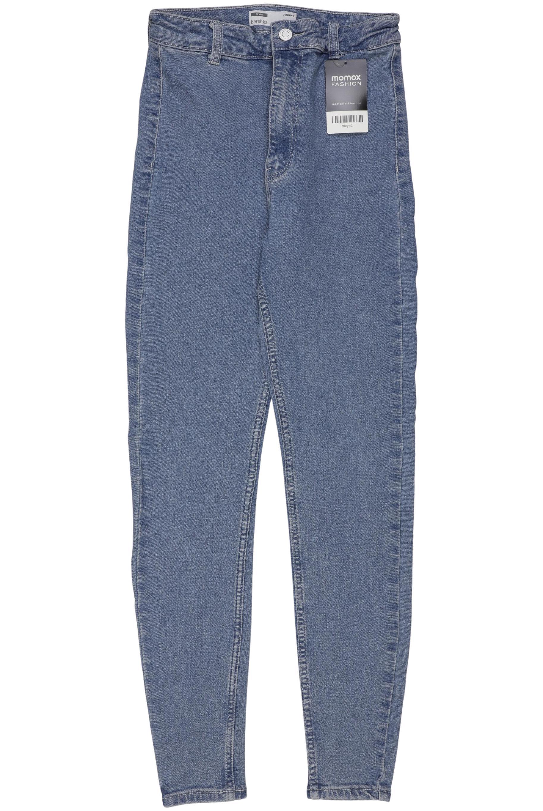 

bershka Damen Jeans, blau, Gr. 36
