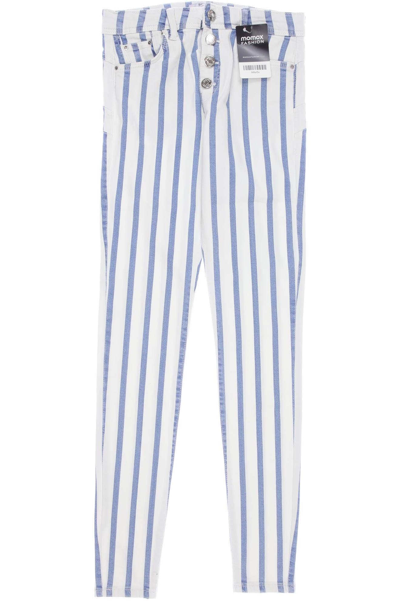 

bershka Damen Jeans, weiß, Gr. 36