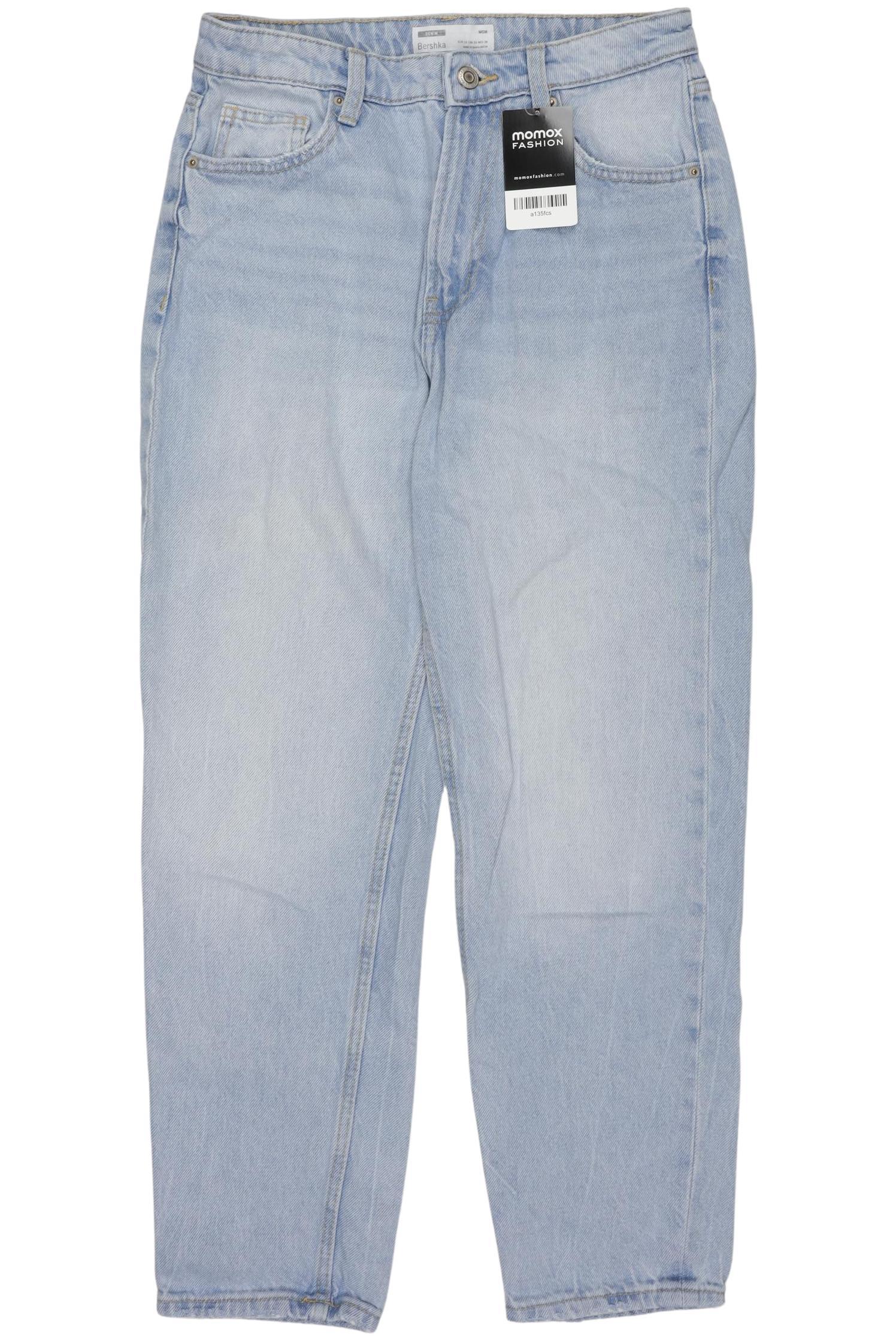 

bershka Damen Jeans, hellblau, Gr. 38
