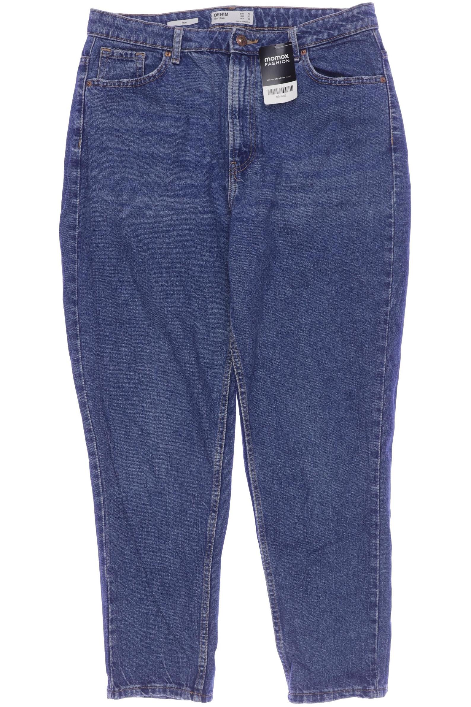

bershka Damen Jeans, blau, Gr. 42