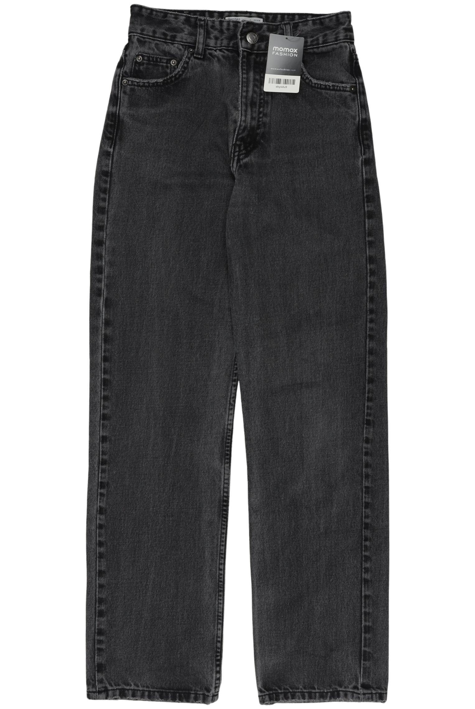 

bershka Damen Jeans, grau, Gr. 34