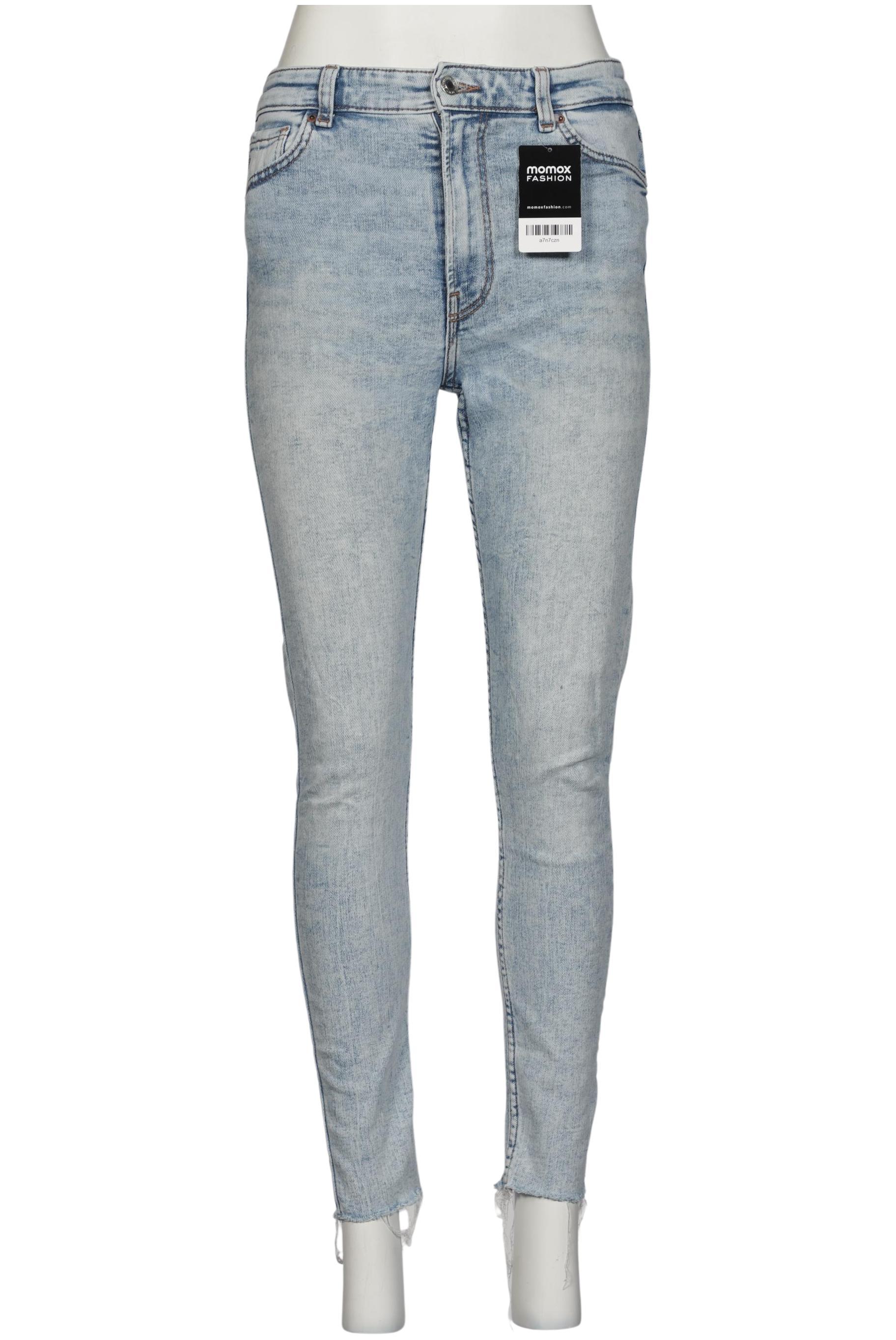 

bershka Damen Jeans, hellblau, Gr. 40