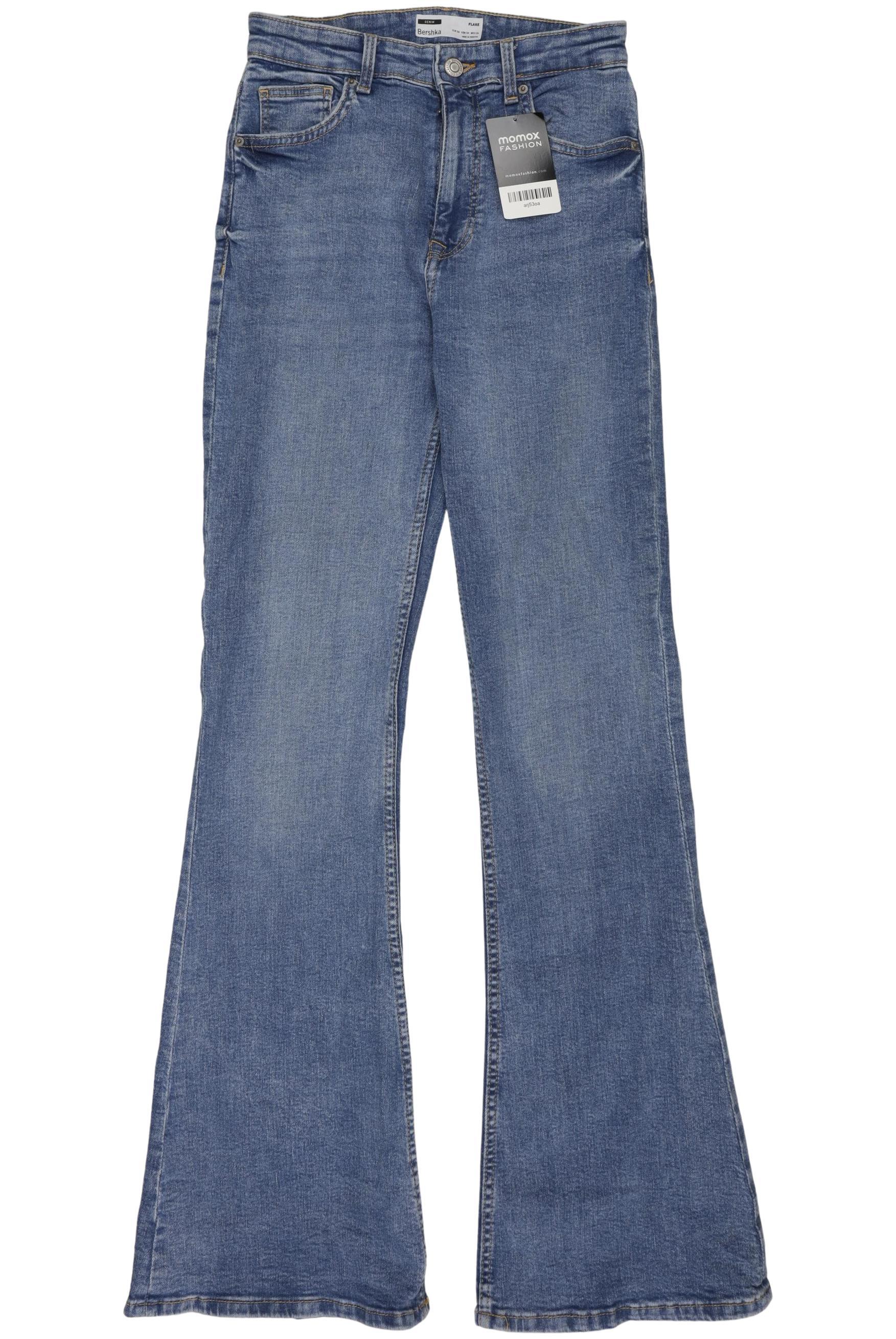 

bershka Damen Jeans, blau, Gr. 36