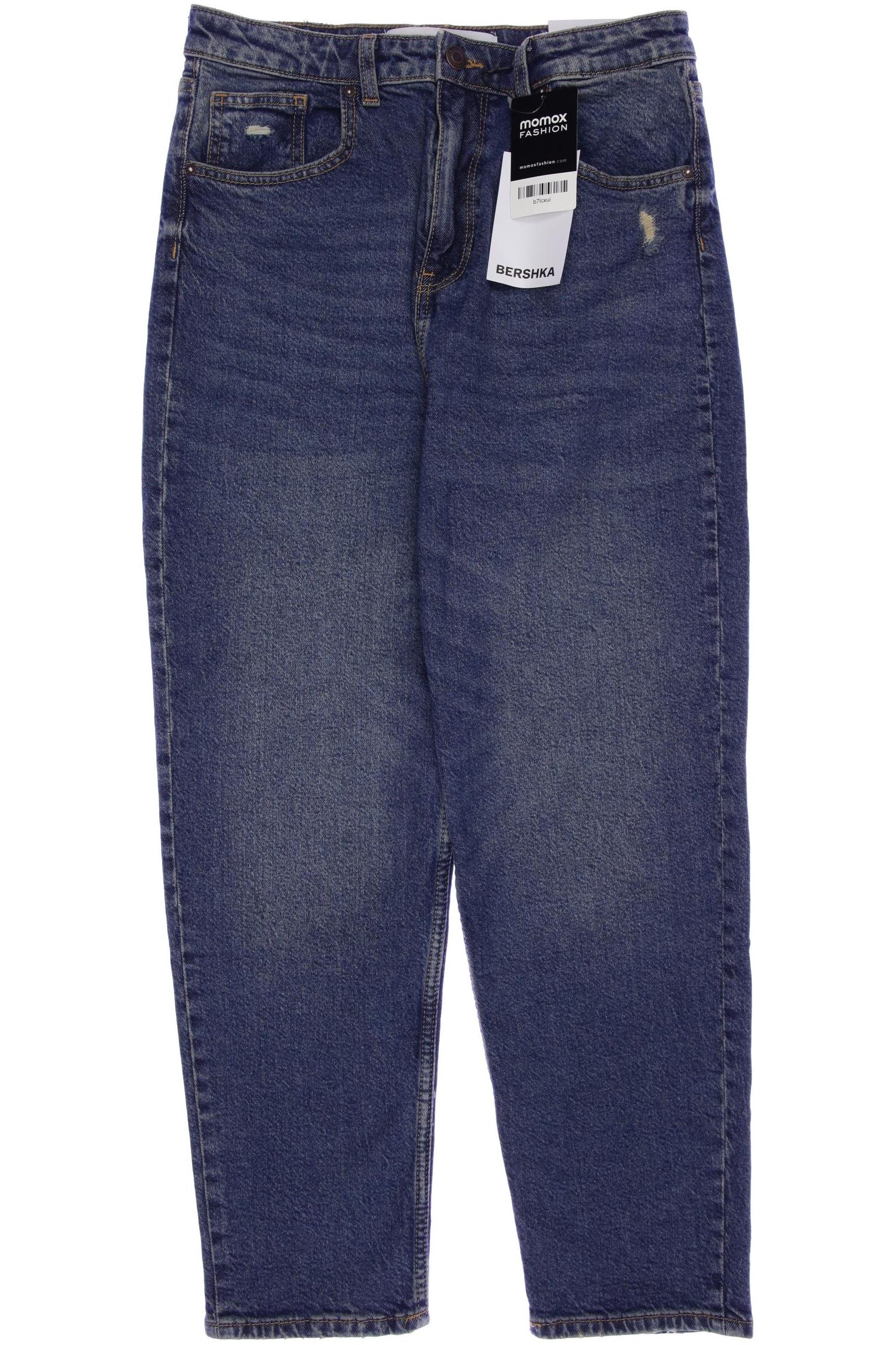 

bershka Damen Jeans, blau, Gr. 38
