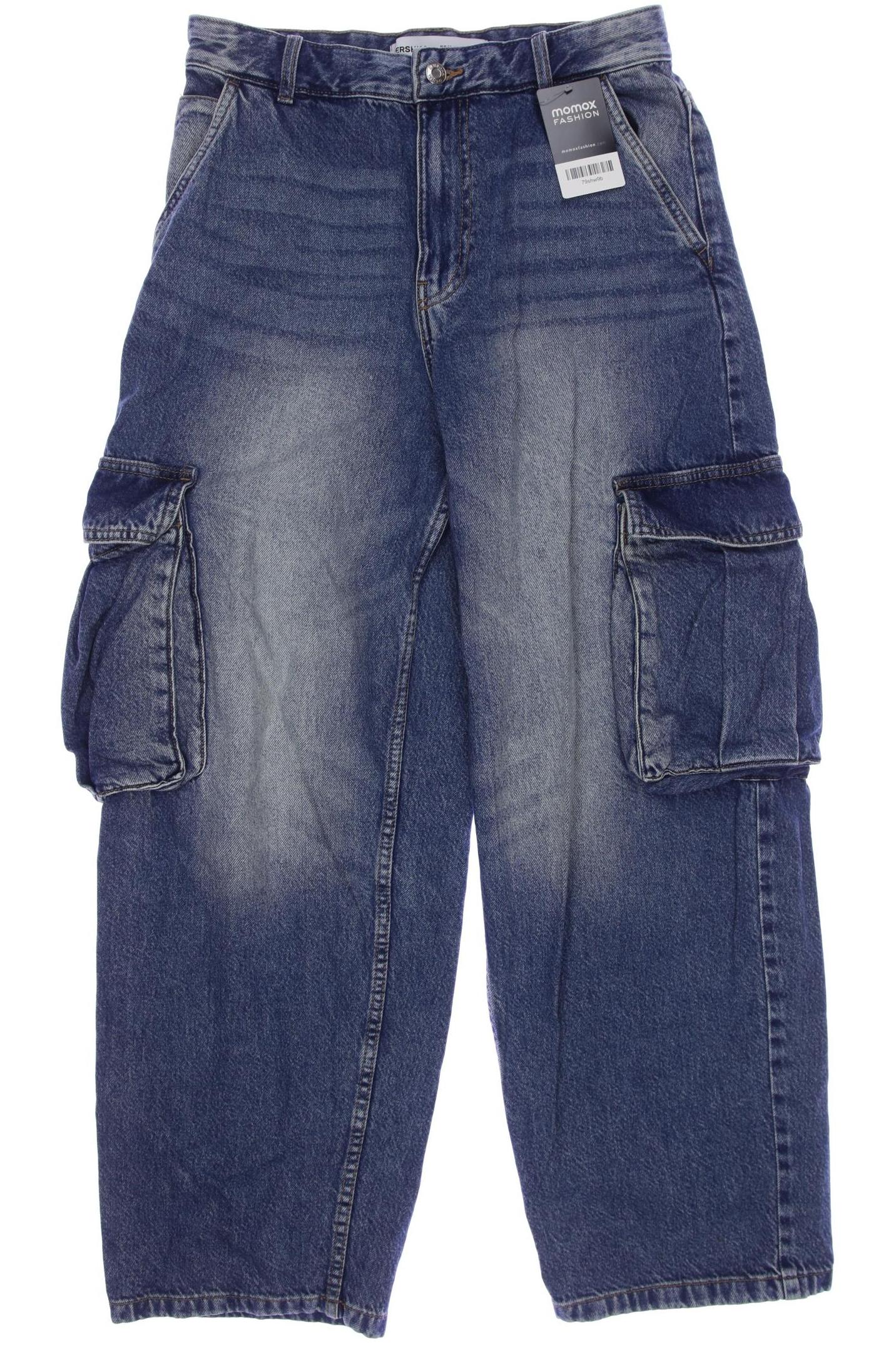 

bershka Damen Jeans, blau, Gr. 38