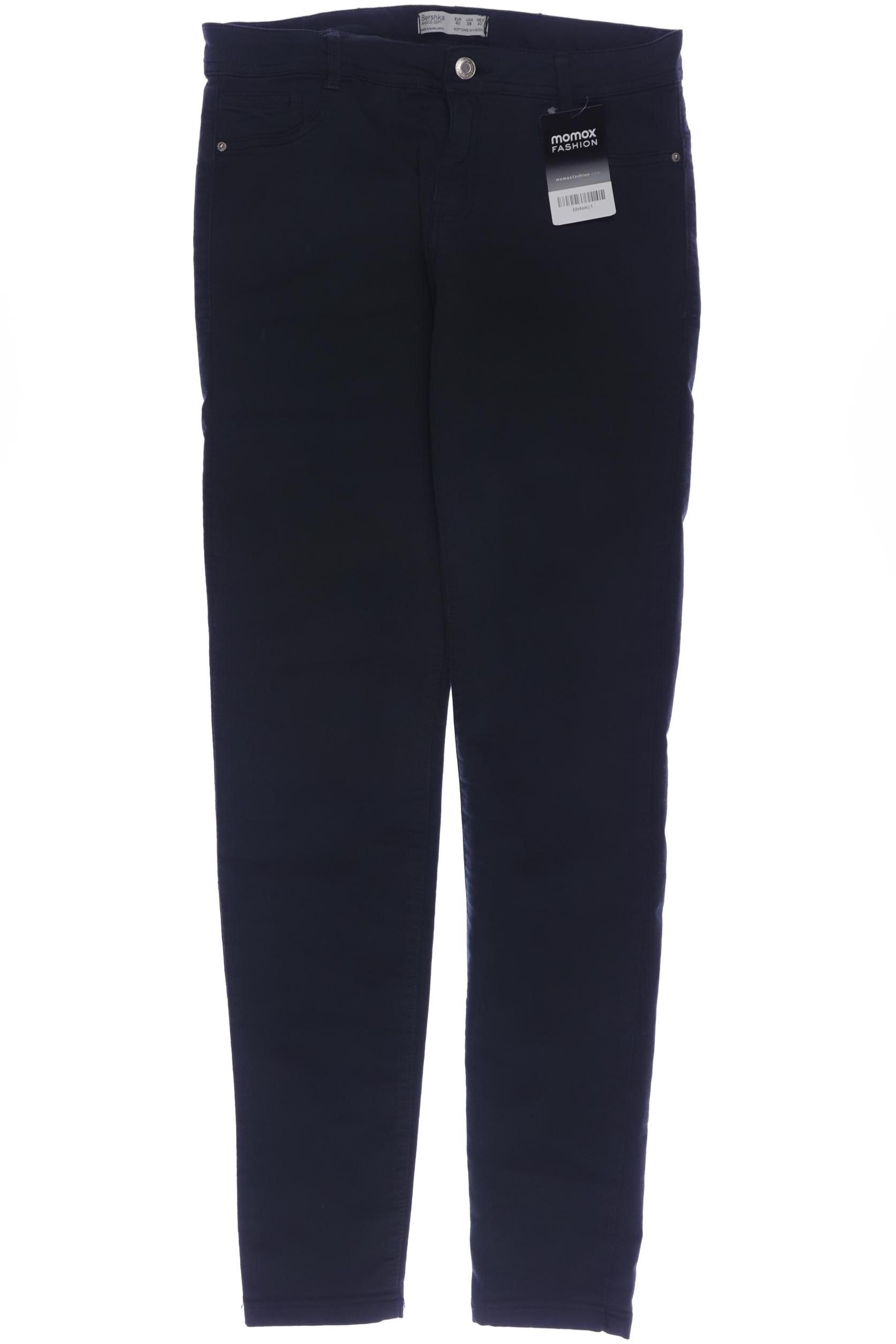 

bershka Damen Jeans, grün, Gr. 40