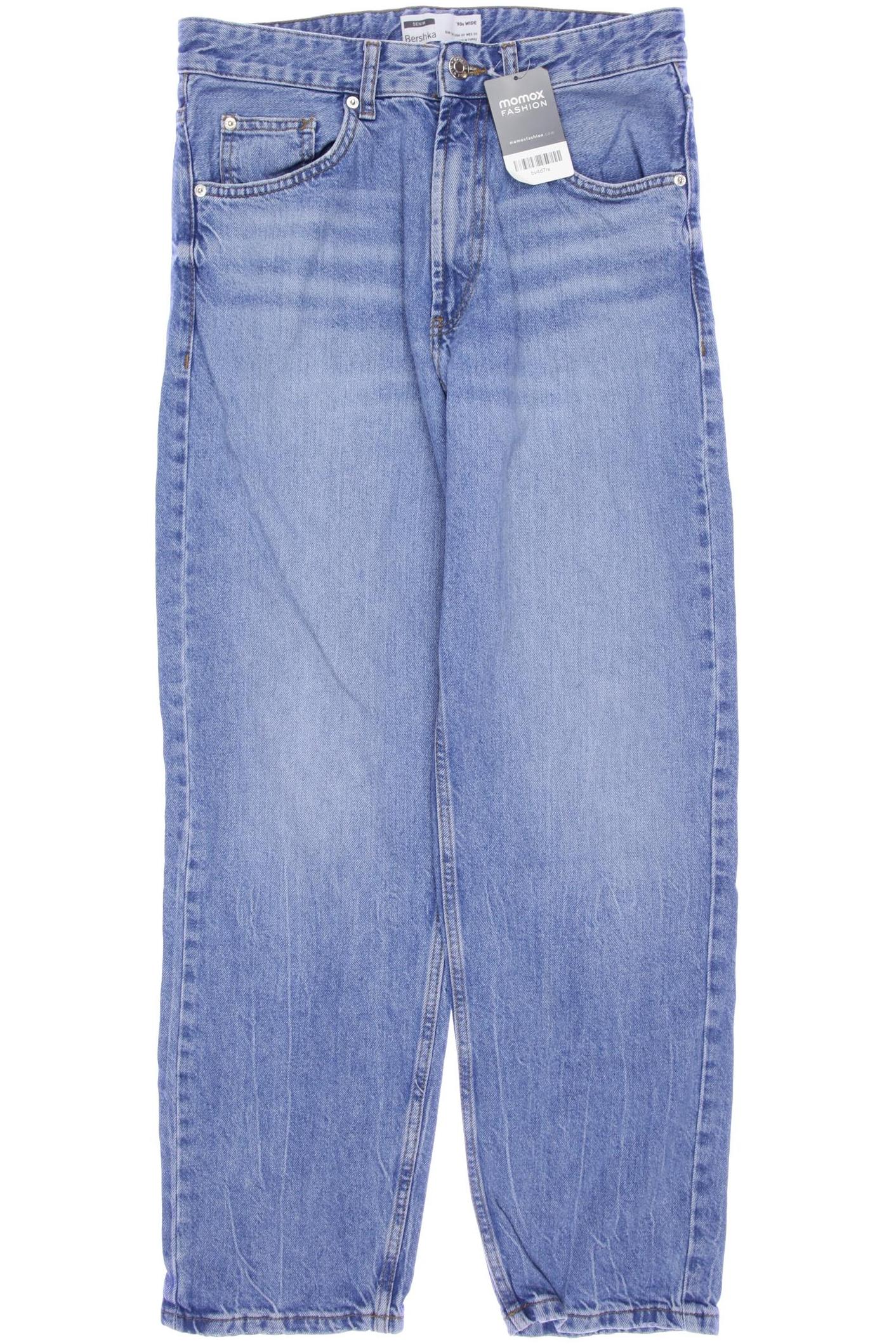 

bershka Damen Jeans, blau, Gr. 38