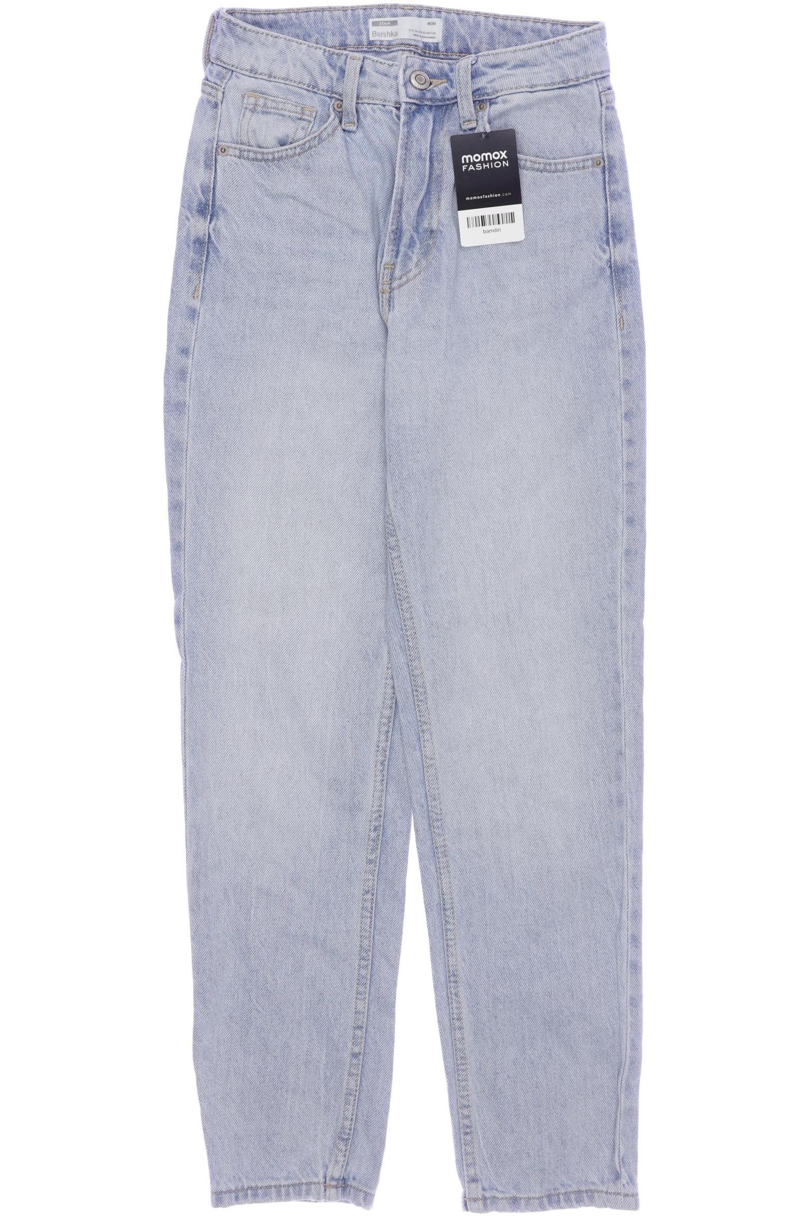 

bershka Damen Jeans, hellblau, Gr. 34